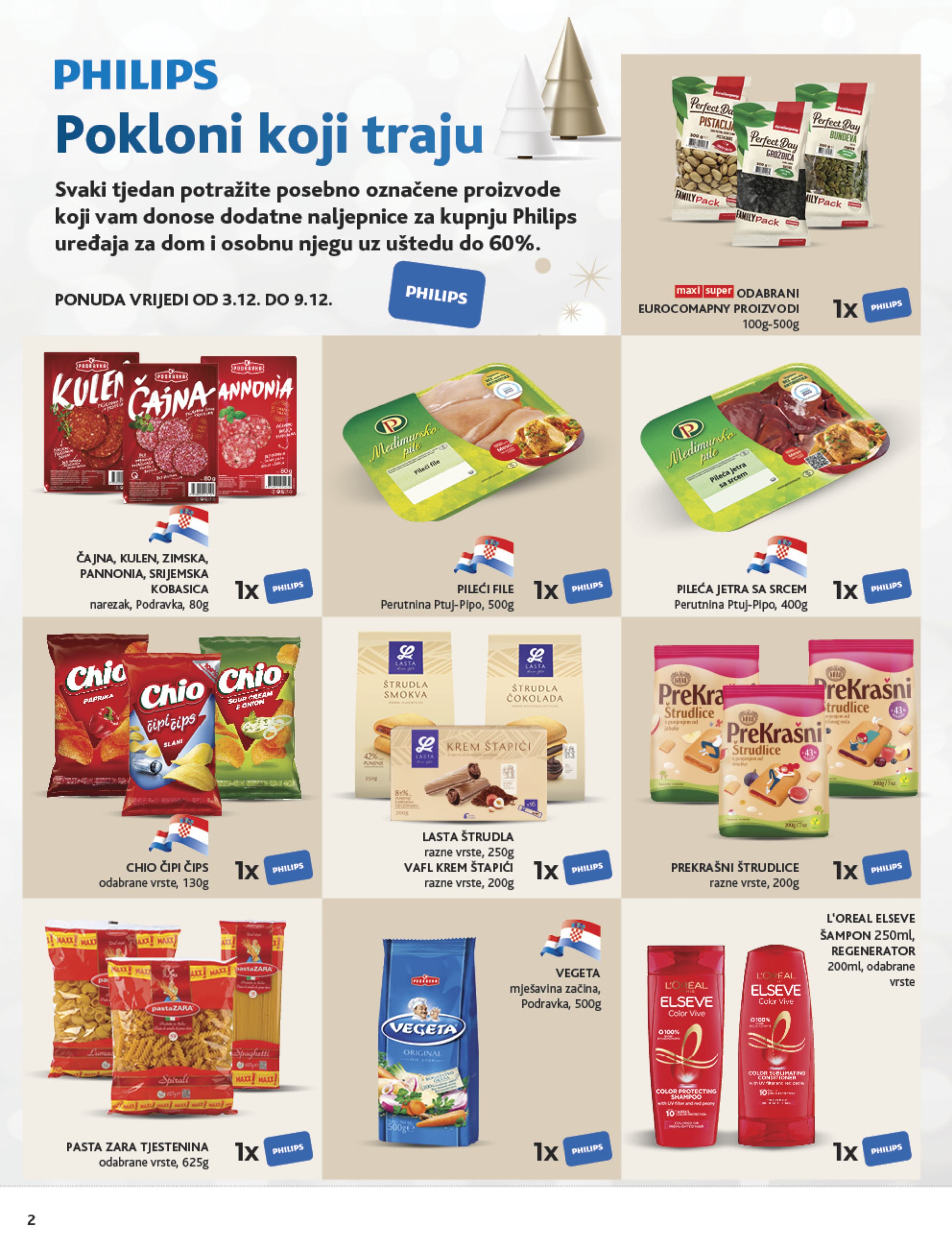 Stranica 2. Konzum kataloga - Akcije od 03.12. do 09.12.2025.