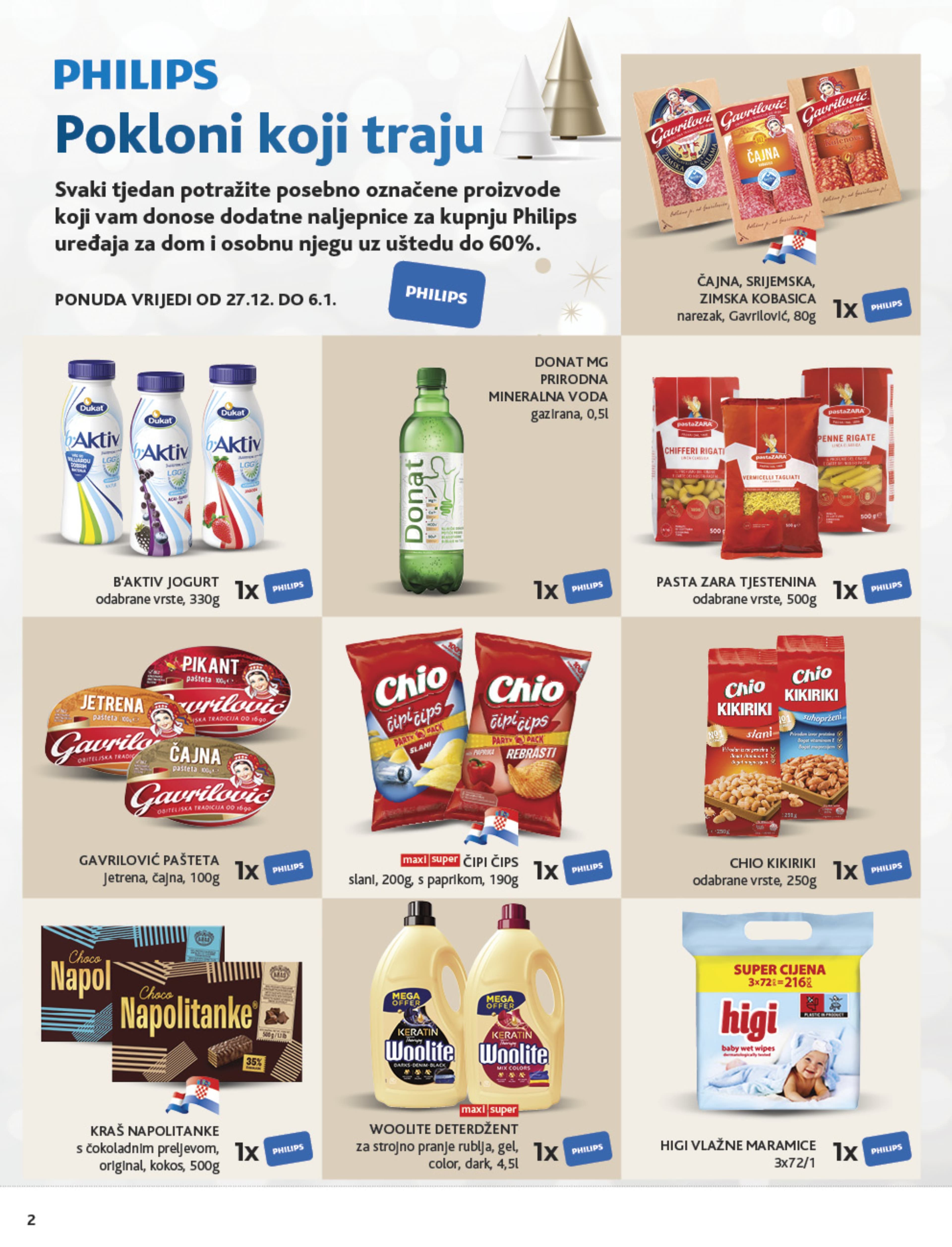 Stranica 2. Konzum kataloga - Akcije od 27.12. do 06.01.2026.