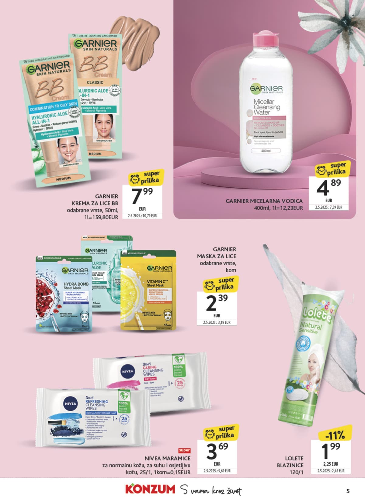 Stranica 5. Konzum kataloga - Ljepota i Njega