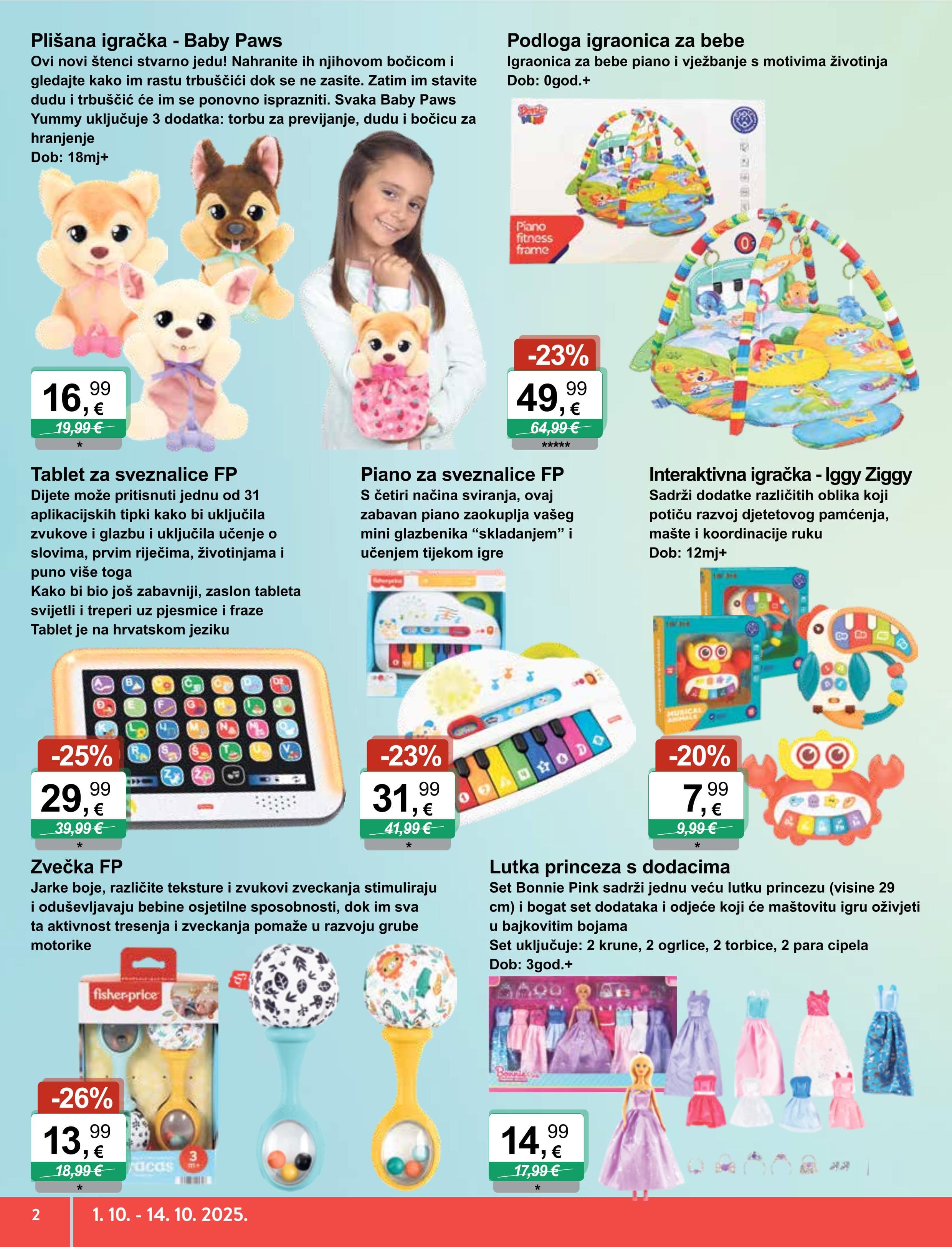 Stranica 2. KTC kataloga - Akcije od 01.10. do 14.10.2025.