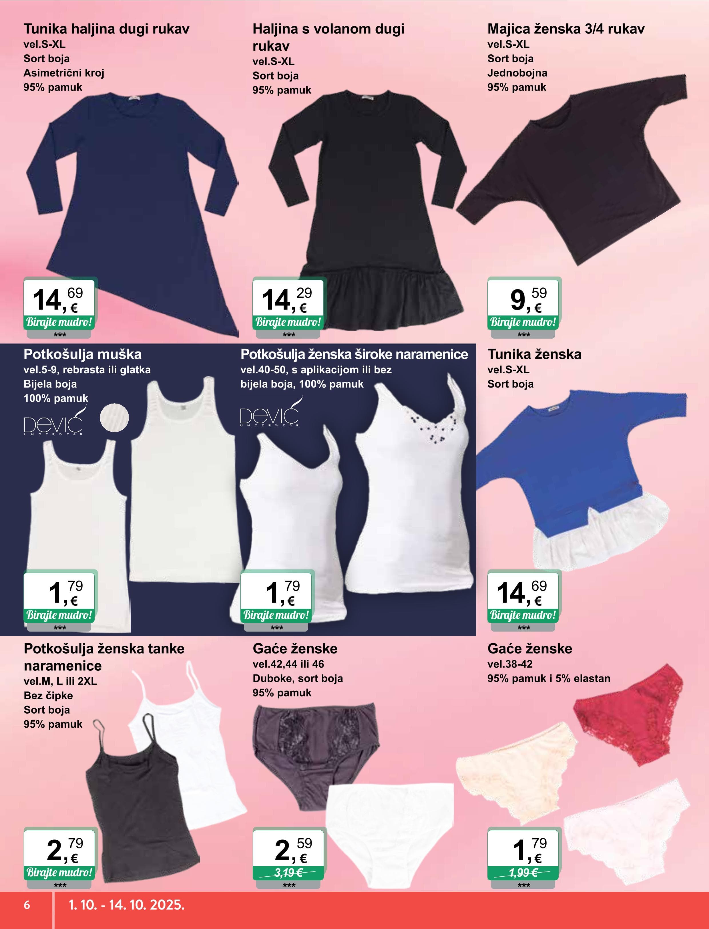 Stranica 6. KTC kataloga - Akcije od 01.10. do 14.10.2025.