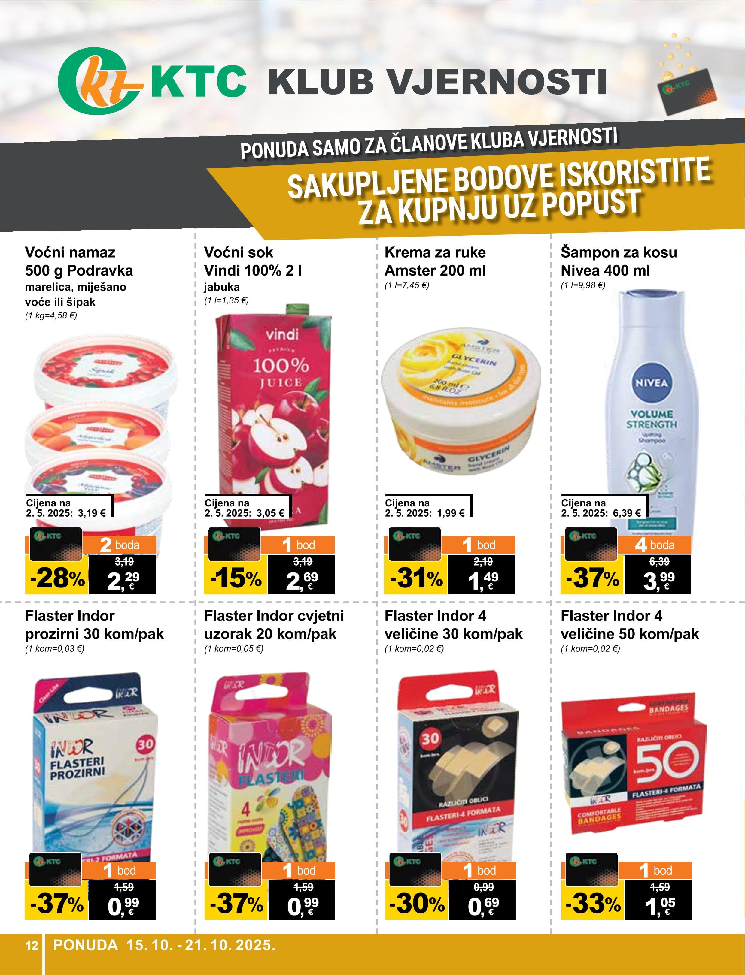 Stranica 12. KTC kataloga - Akcije od 15.10. do 21.10.2025.