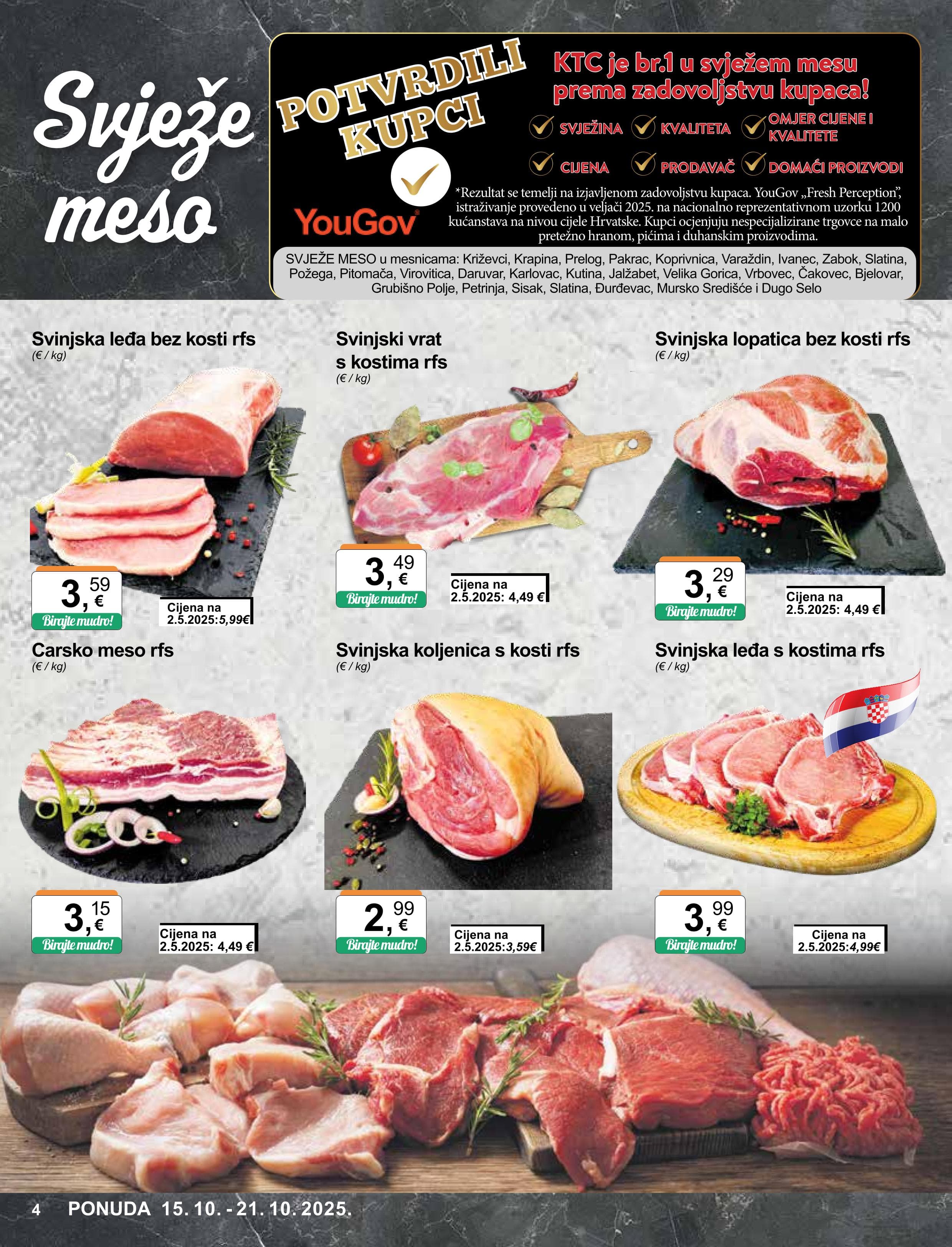 Stranica 4. KTC kataloga - Akcije od 15.10. do 21.10.2025.