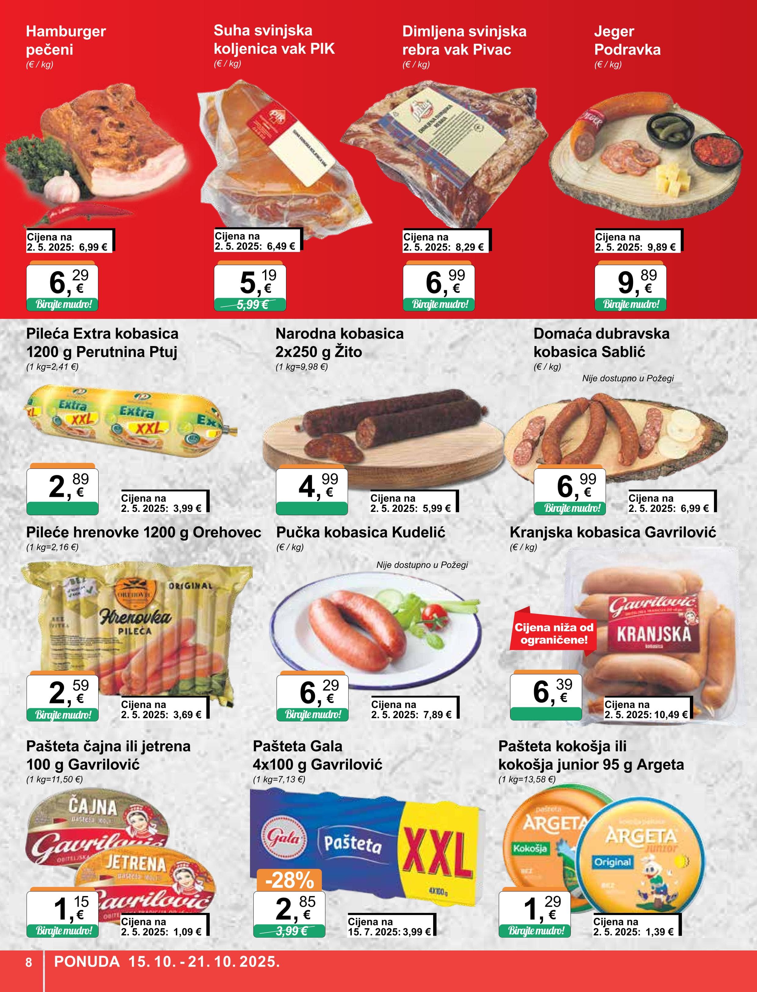 Stranica 8. KTC kataloga - Akcije od 15.10. do 21.10.2025.