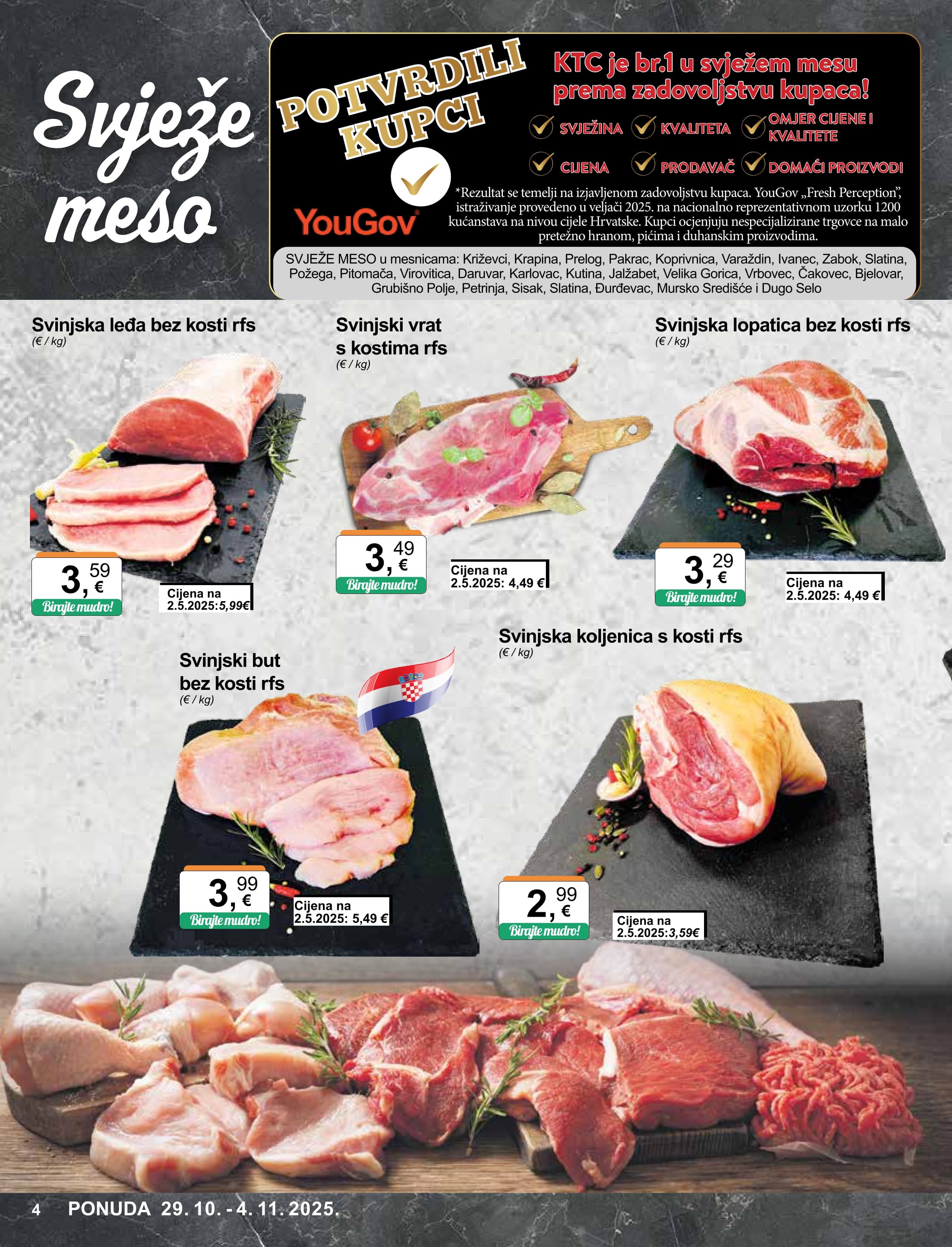 Stranica 4. KTC kataloga - Akcije od 29.10. do 04.11.2025.