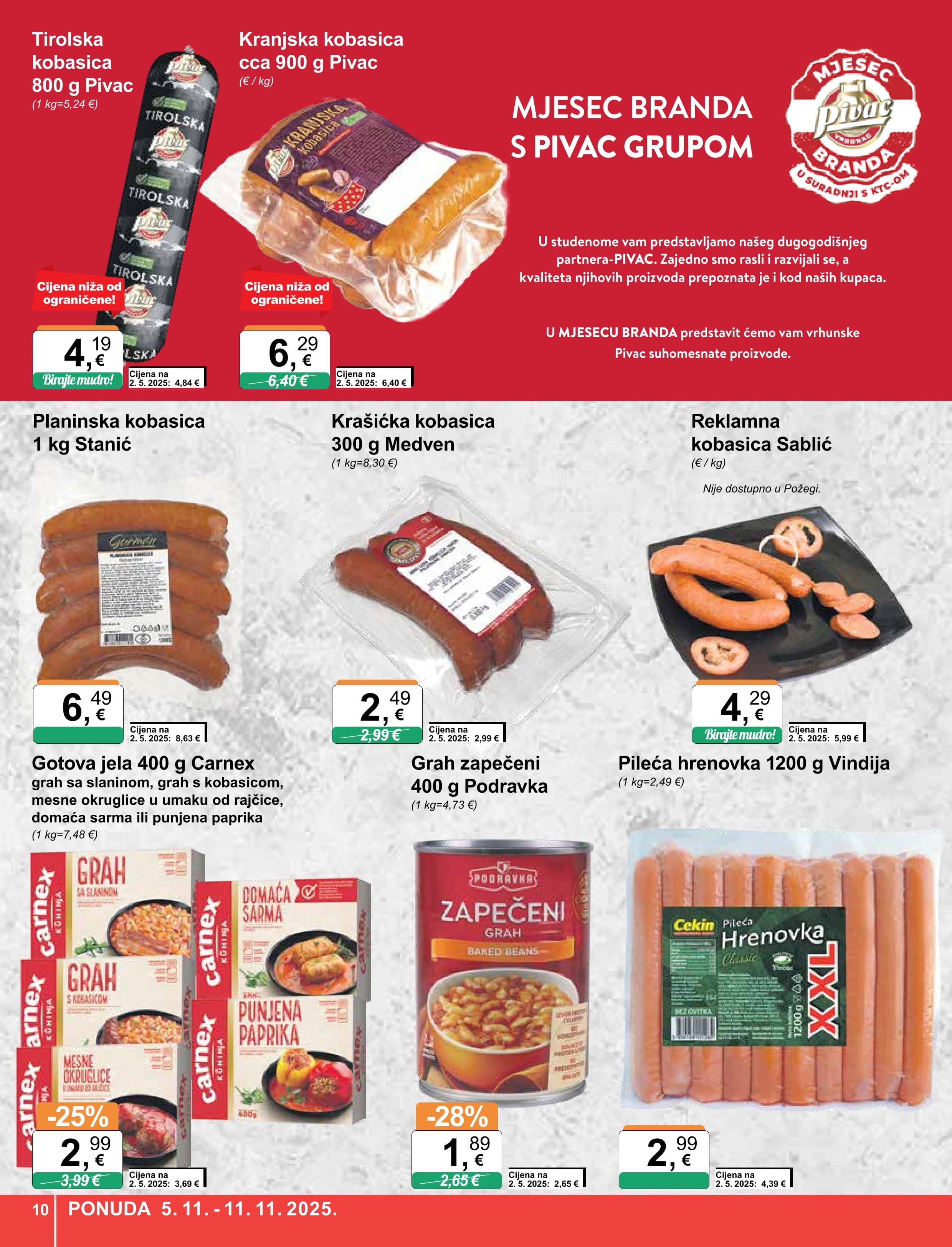 Stranica 10. KTC kataloga - Akcije od 05.11. do 11.11.2025.