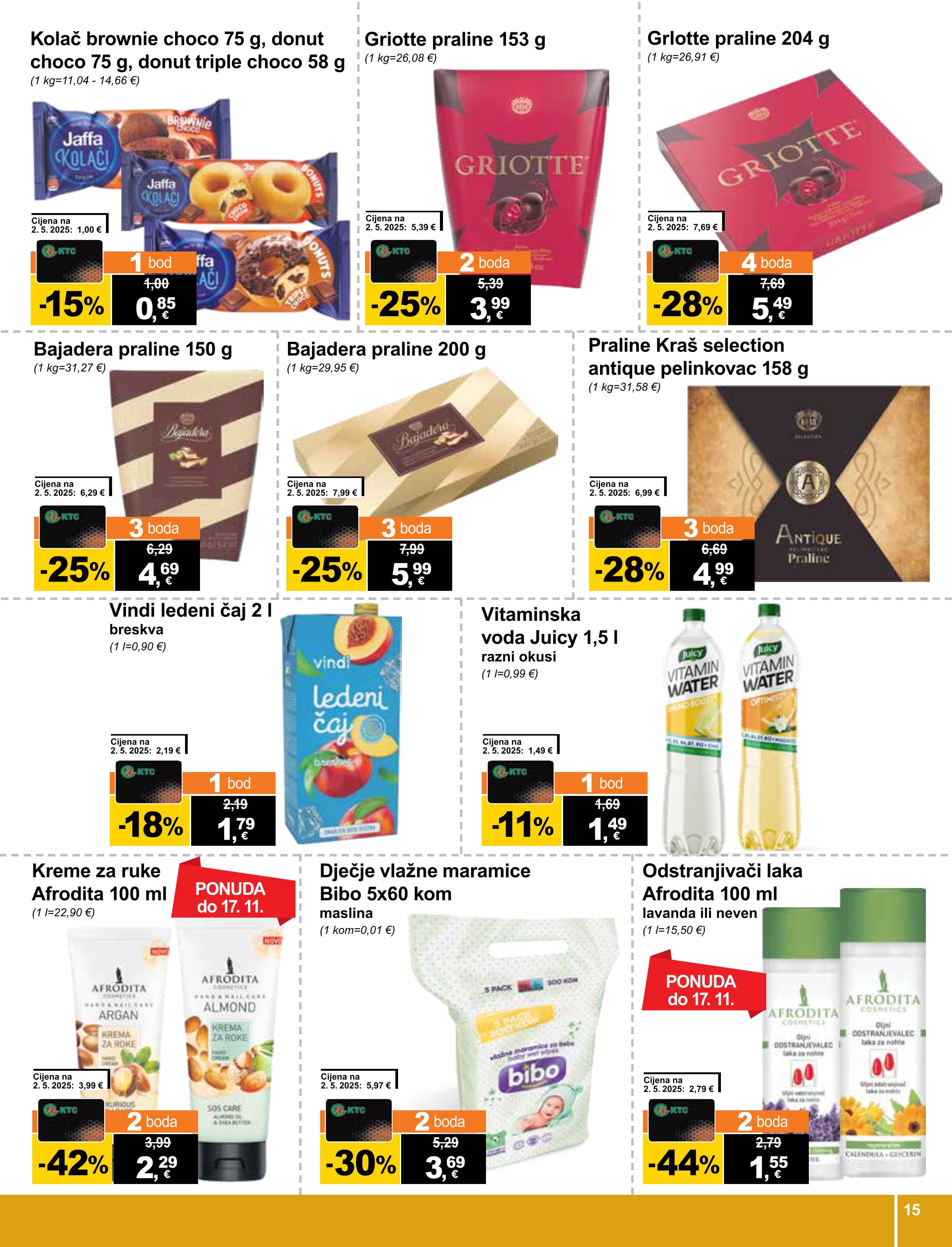 Stranica 15. KTC kataloga - Akcije od 05.11. do 11.11.2025.
