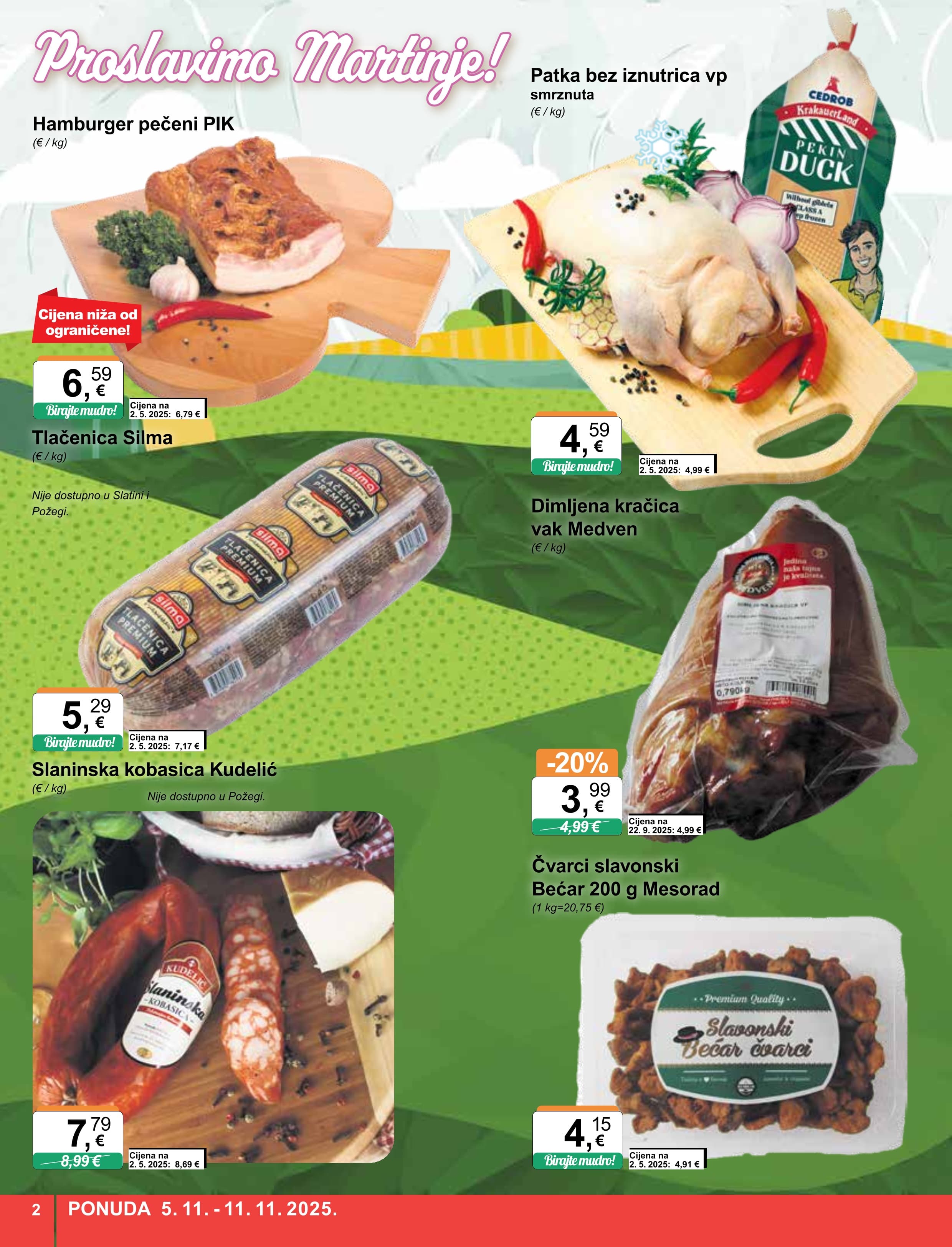 Stranica 2. KTC kataloga - Akcije od 05.11. do 11.11.2025.