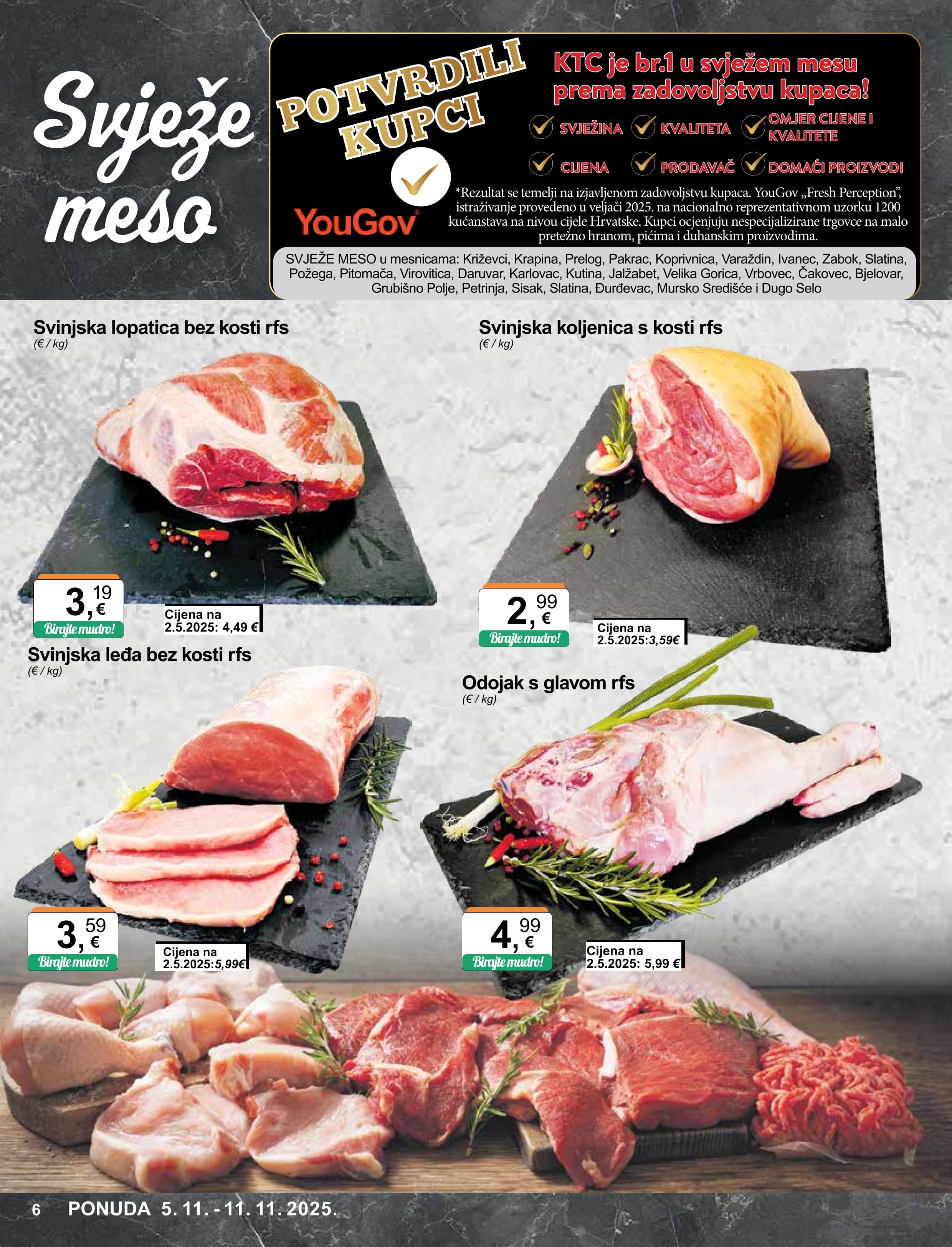 Stranica 6. KTC kataloga - Akcije od 05.11. do 11.11.2025.