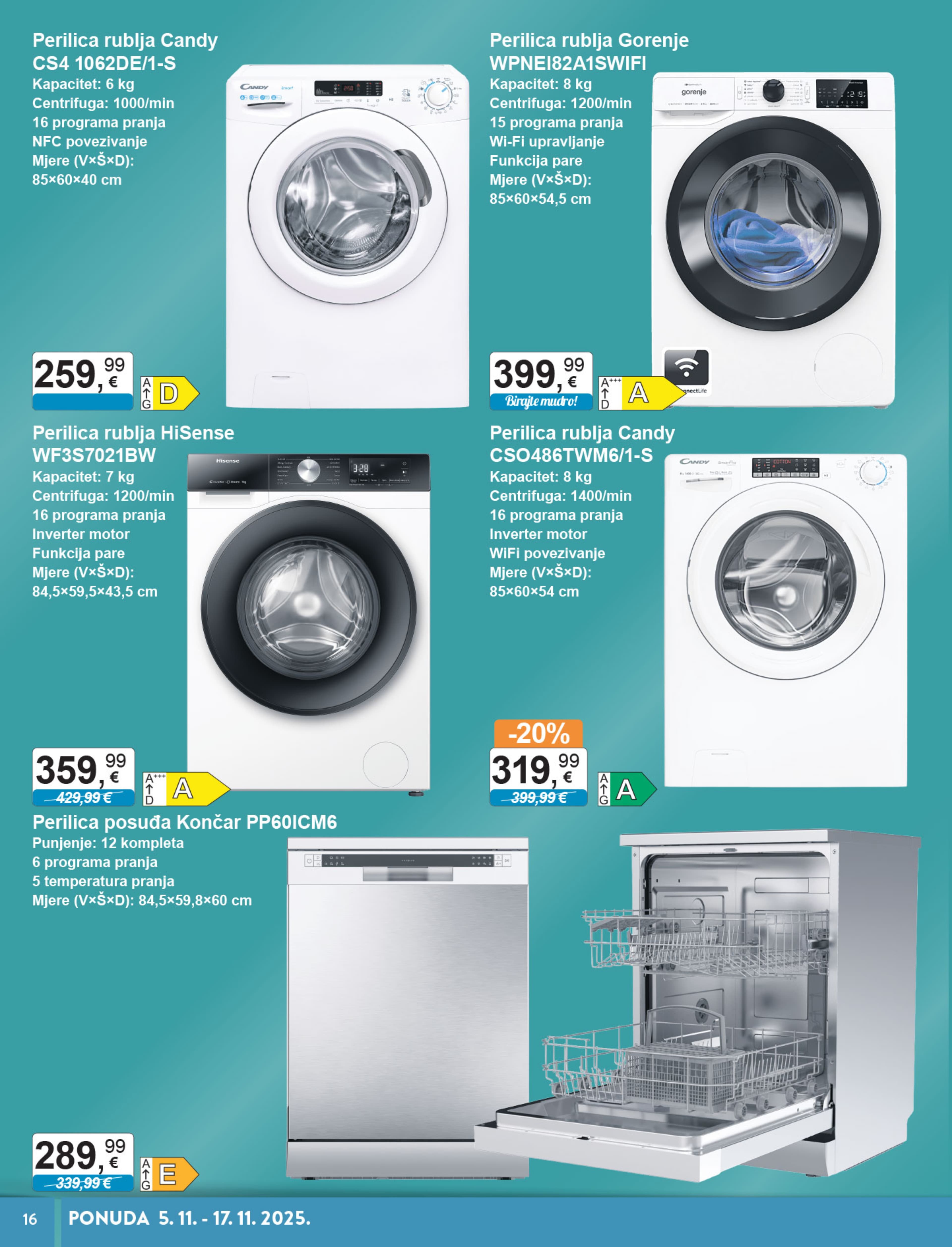 Stranica 16. KTC kataloga - Akcije od 05.11. do 17.11.2025.