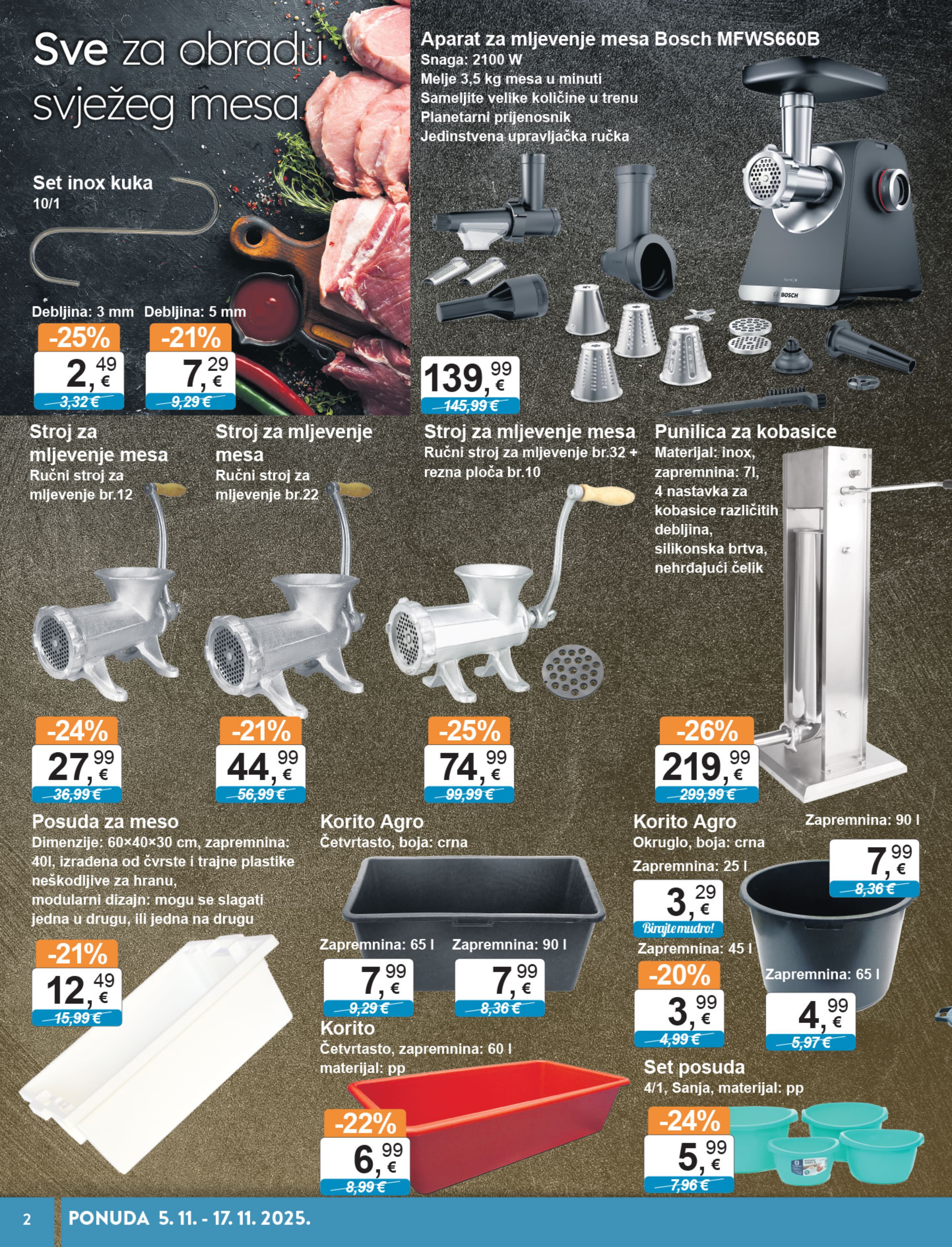 Stranica 2. KTC kataloga - Akcije od 05.11. do 17.11.2025.