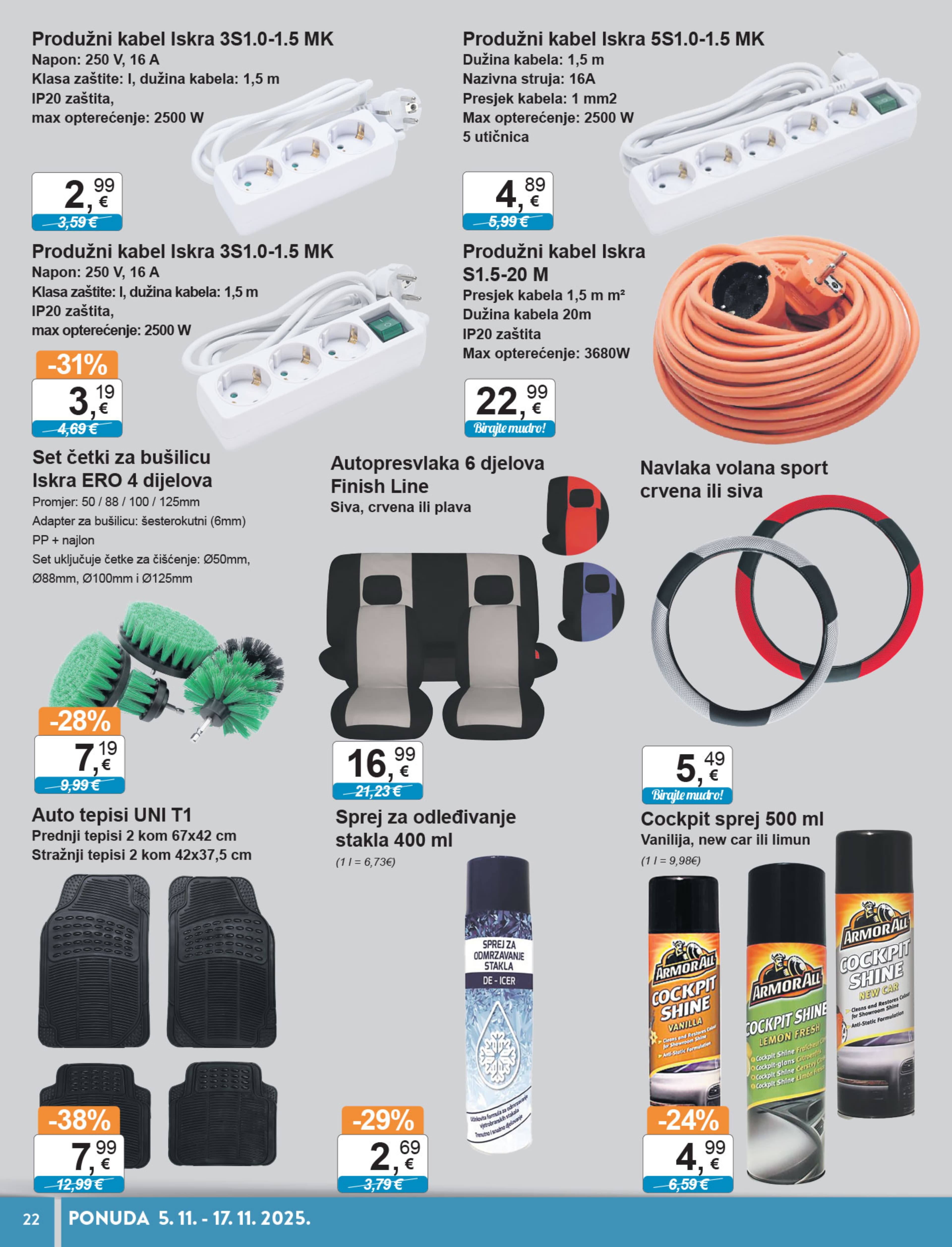 Stranica 22. KTC kataloga - Akcije od 05.11. do 17.11.2025.