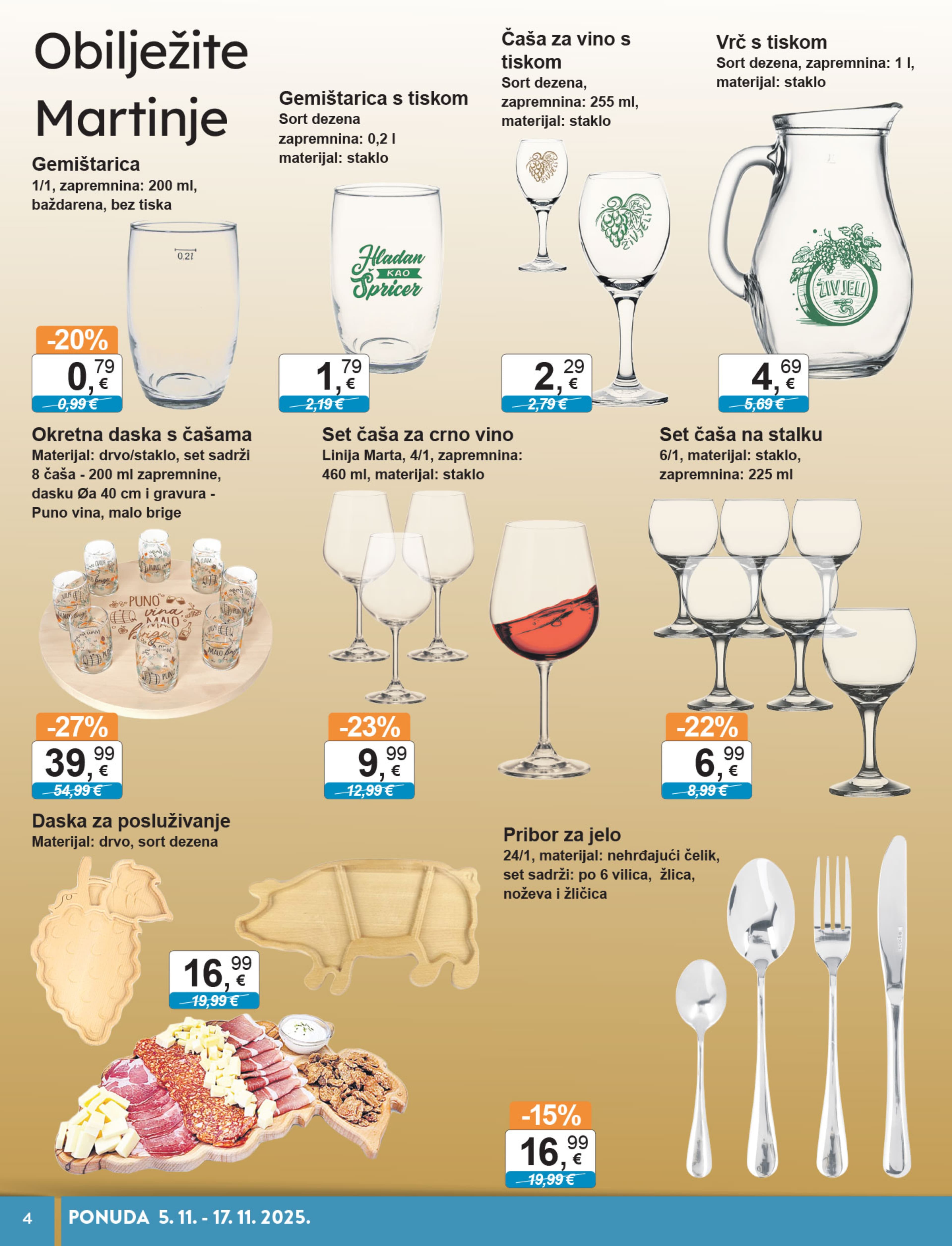 Stranica 4. KTC kataloga - Akcije od 05.11. do 17.11.2025.