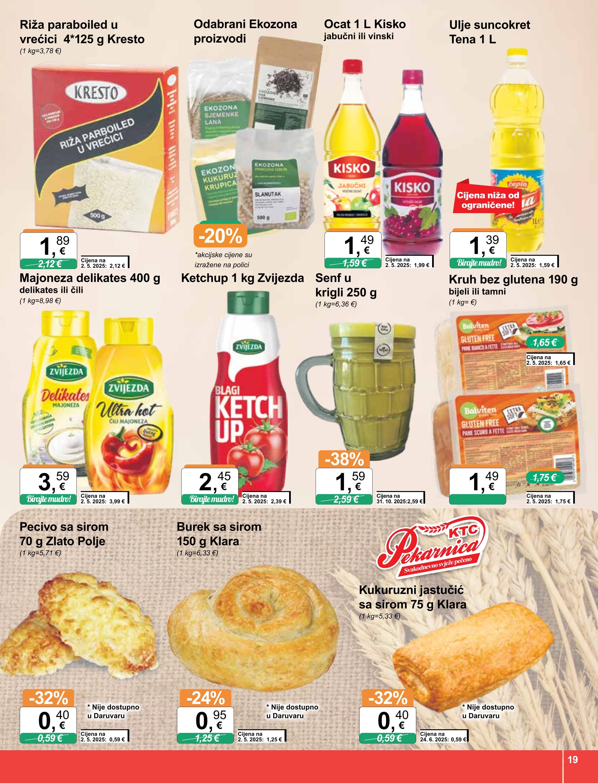 Page from catalog: Široka potrošnja