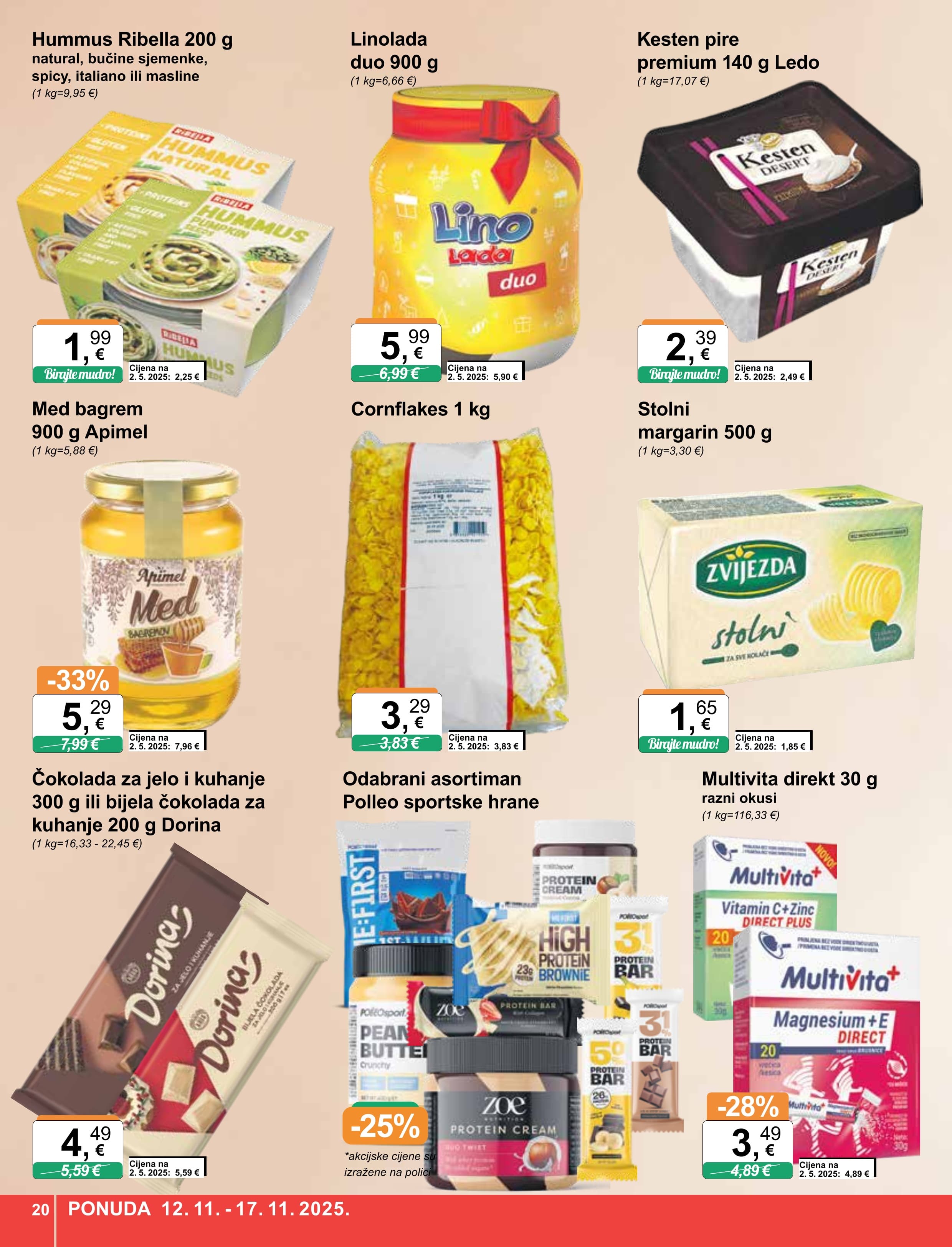 Page from catalog: Široka potrošnja