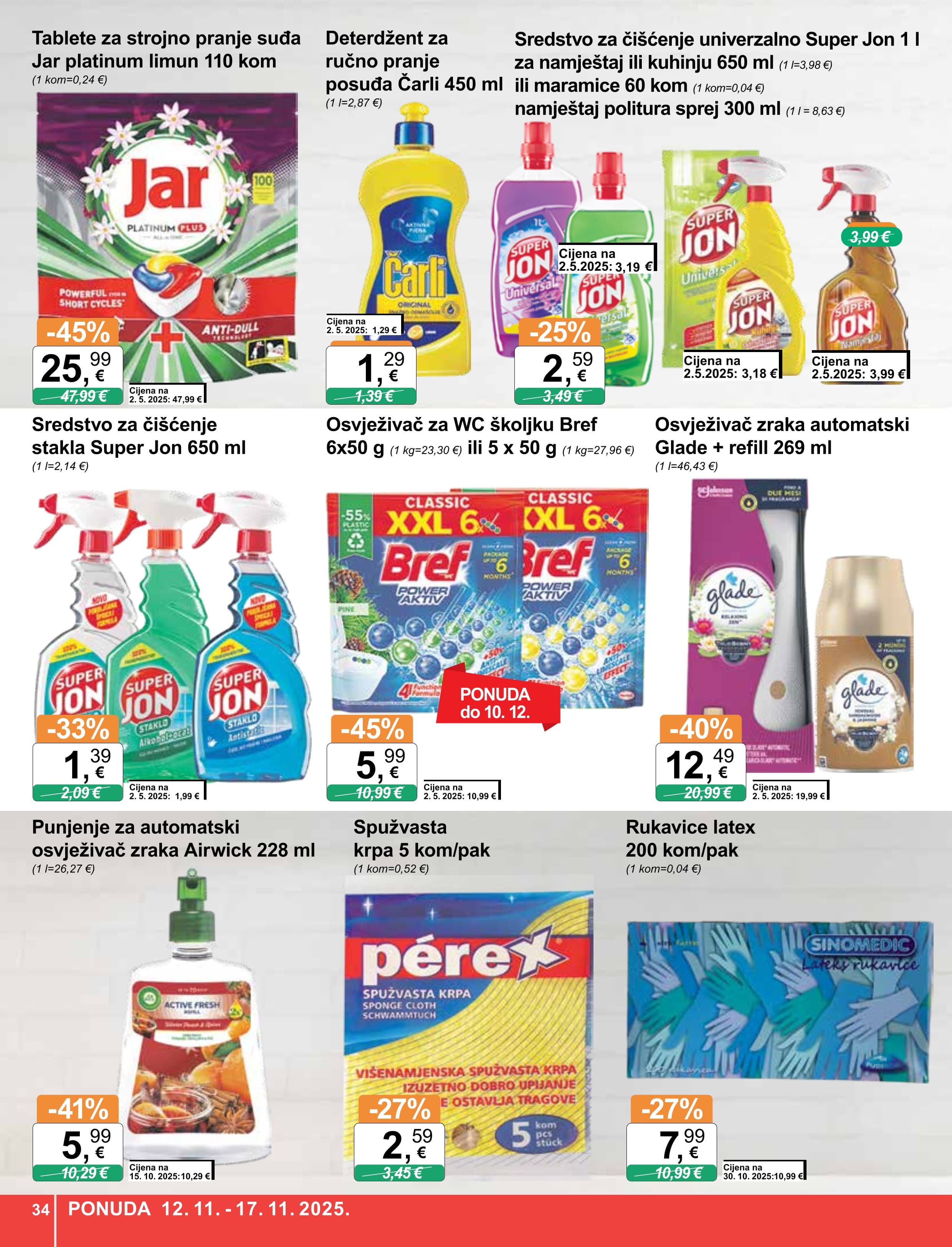 Page from catalog: Široka potrošnja