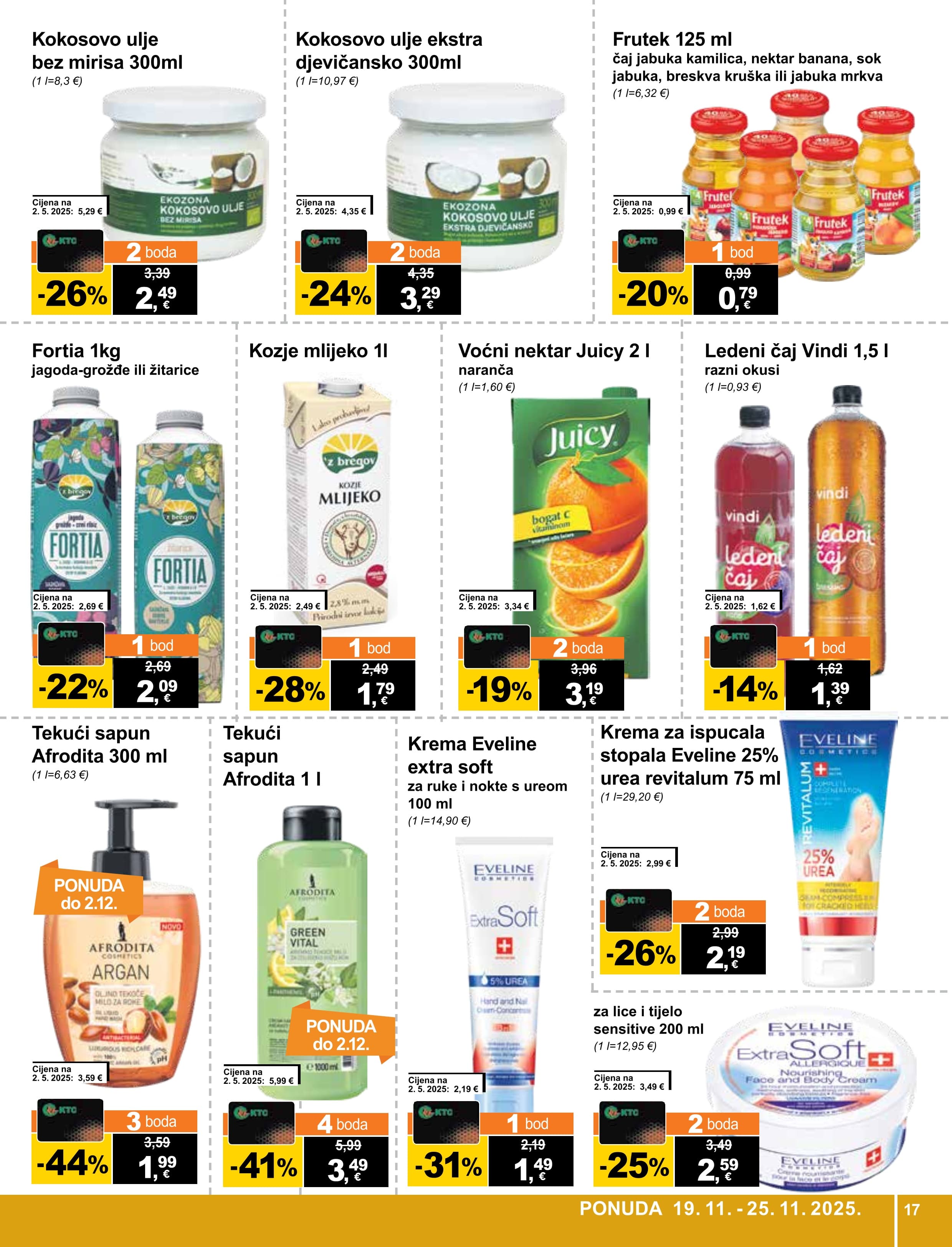 Page from catalog: Široka potrošnja