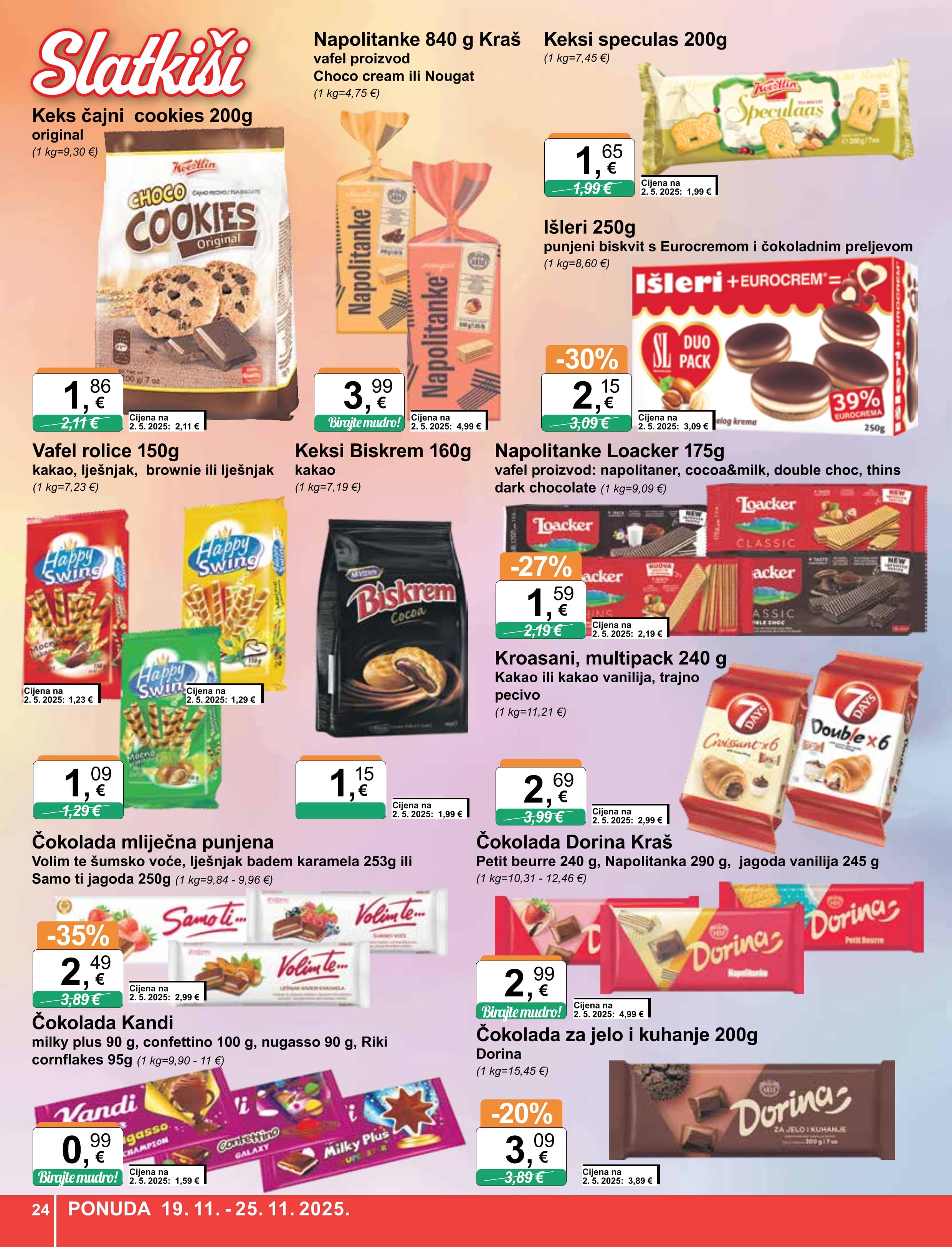 Page from catalog: Široka potrošnja