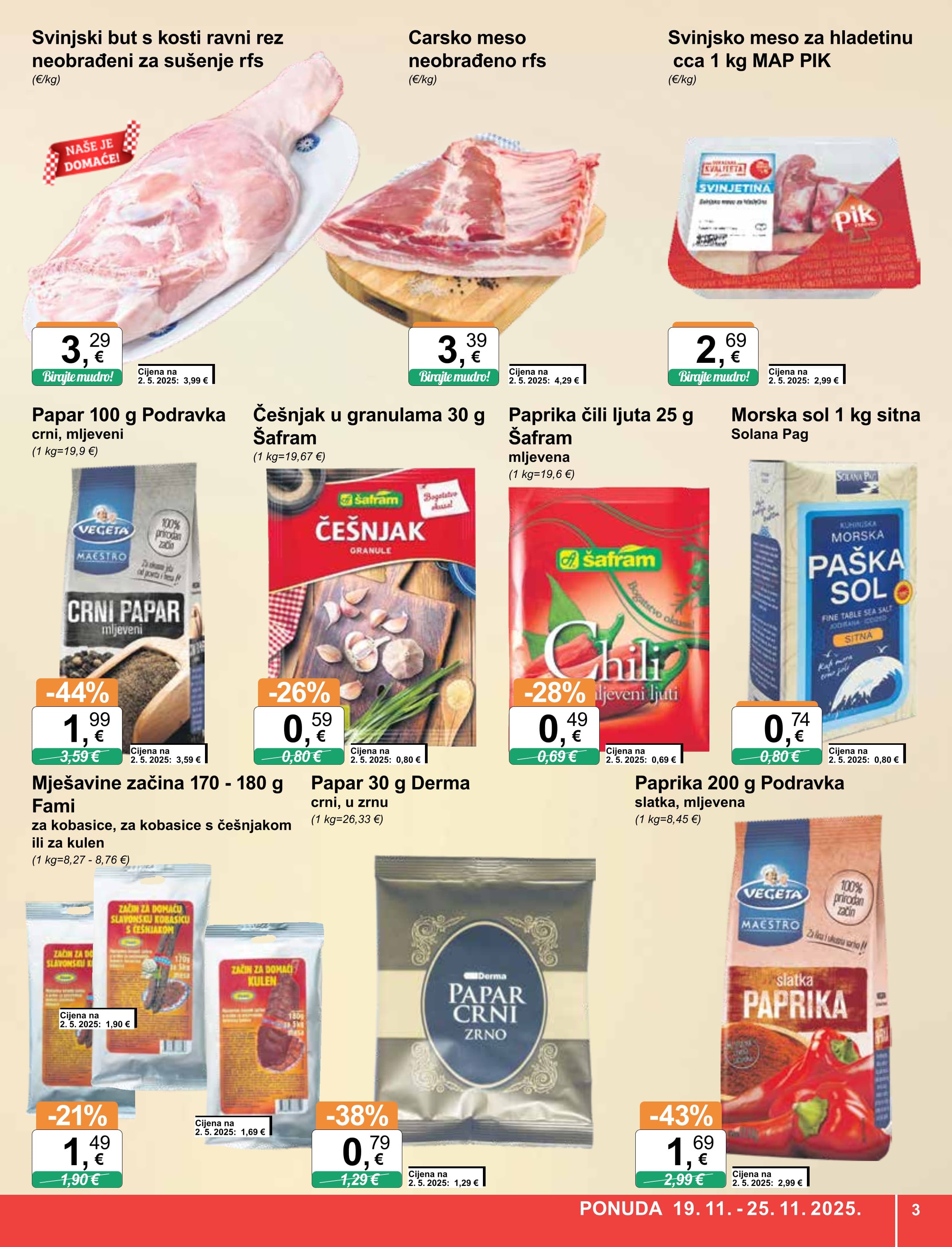 Page from catalog: Široka potrošnja