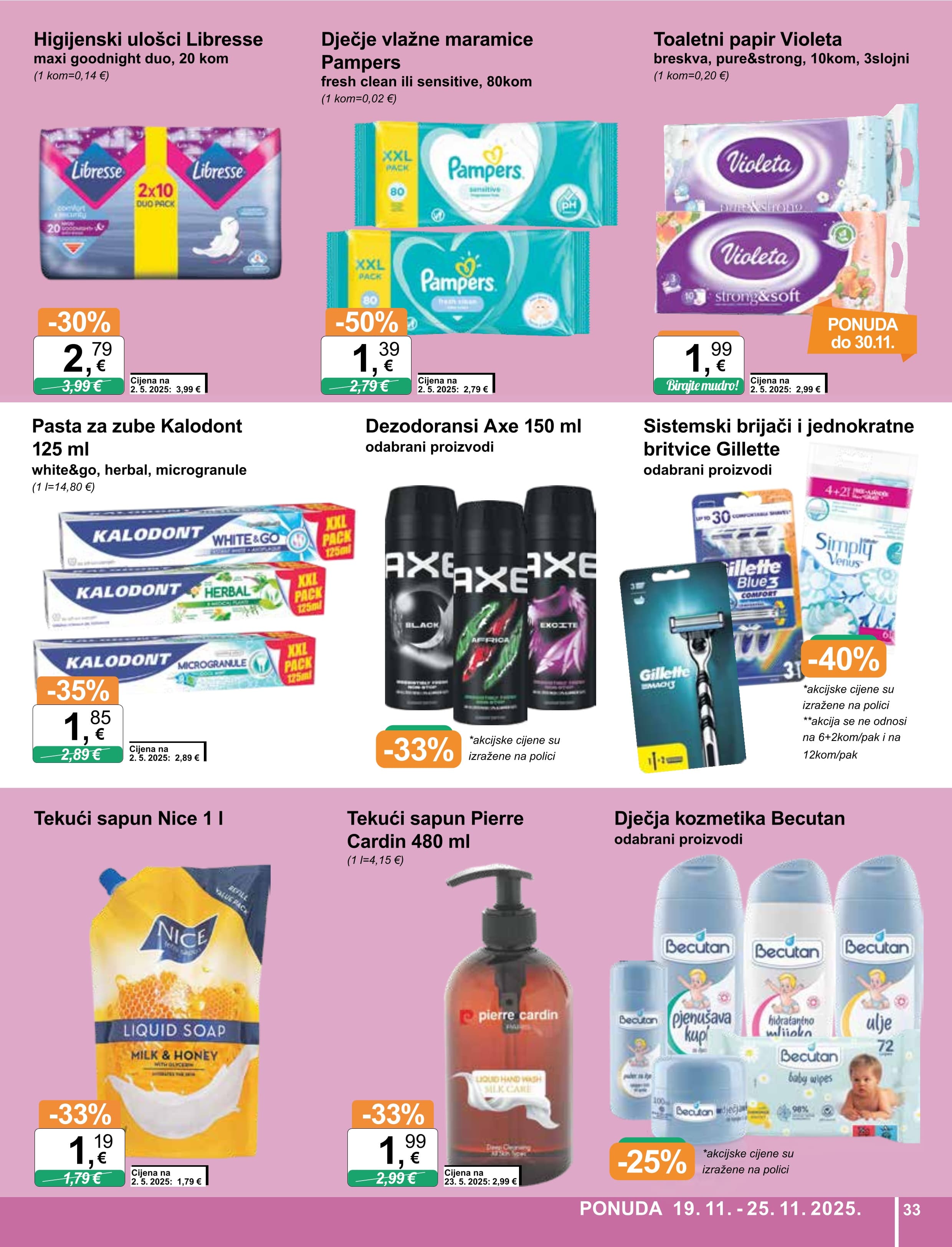 Page from catalog: Široka potrošnja