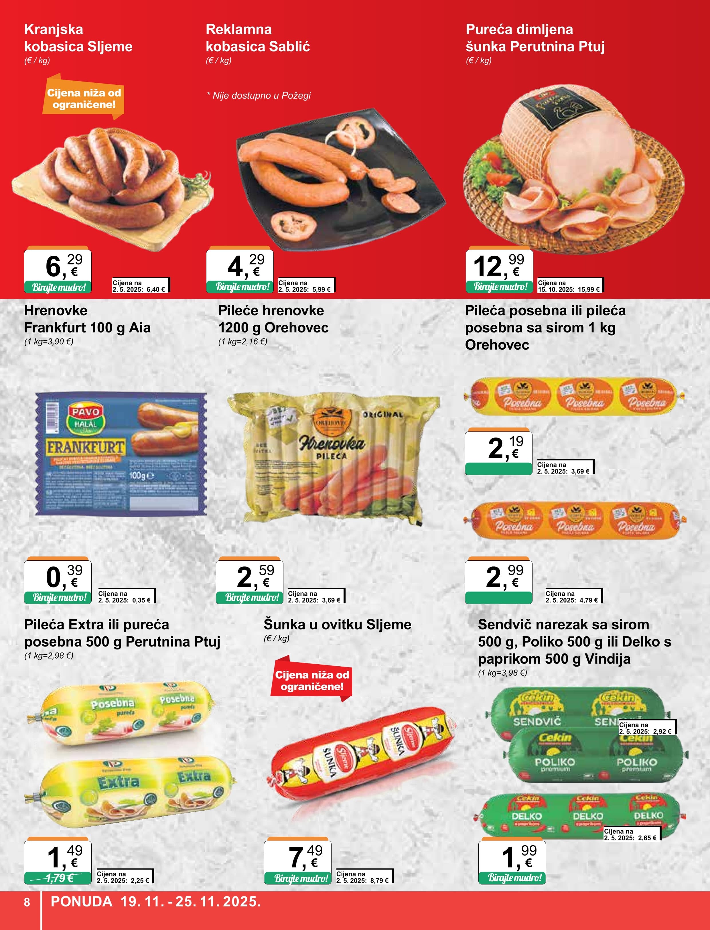 Page from catalog: Široka potrošnja