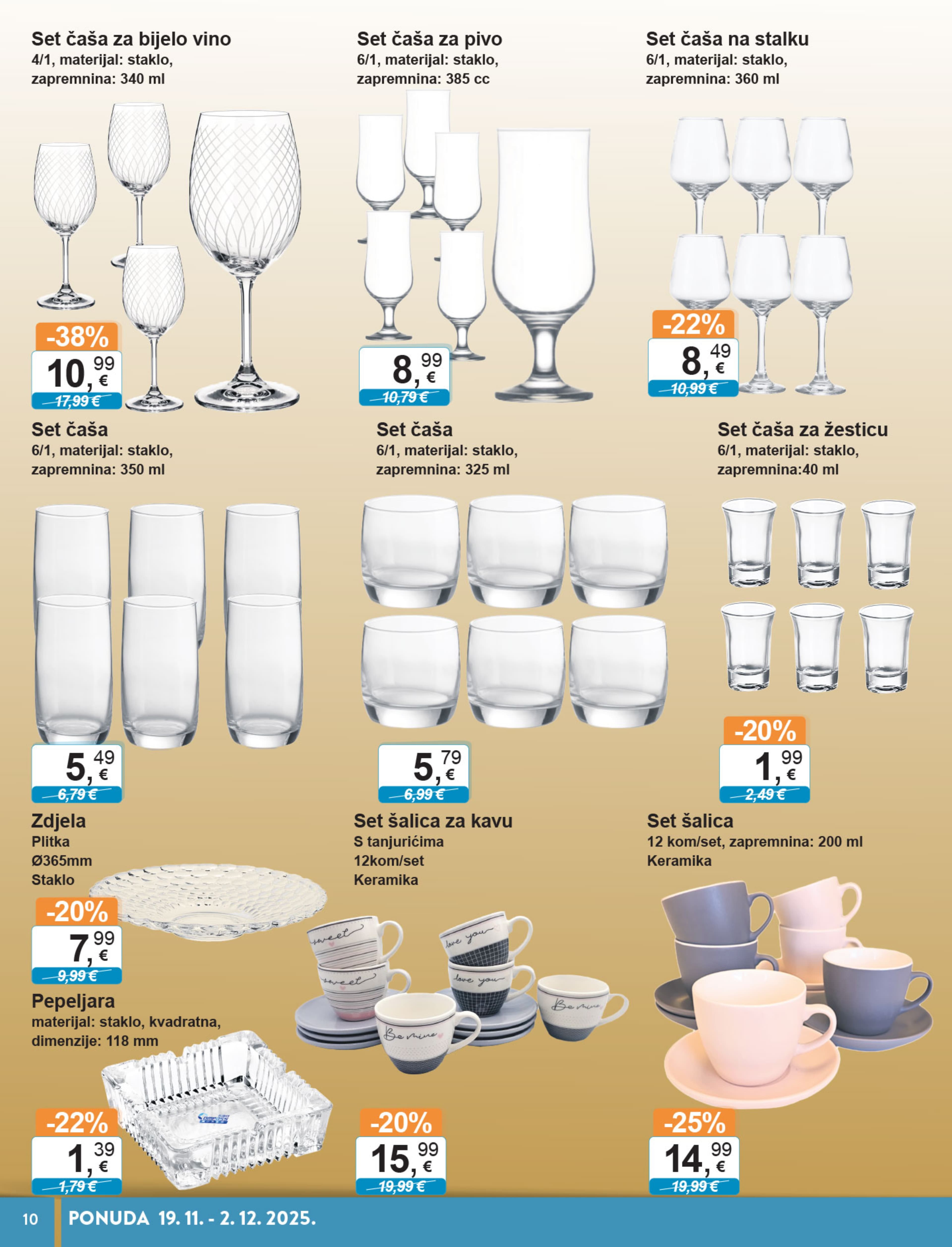 Page from catalog: Tehnika i posuđe