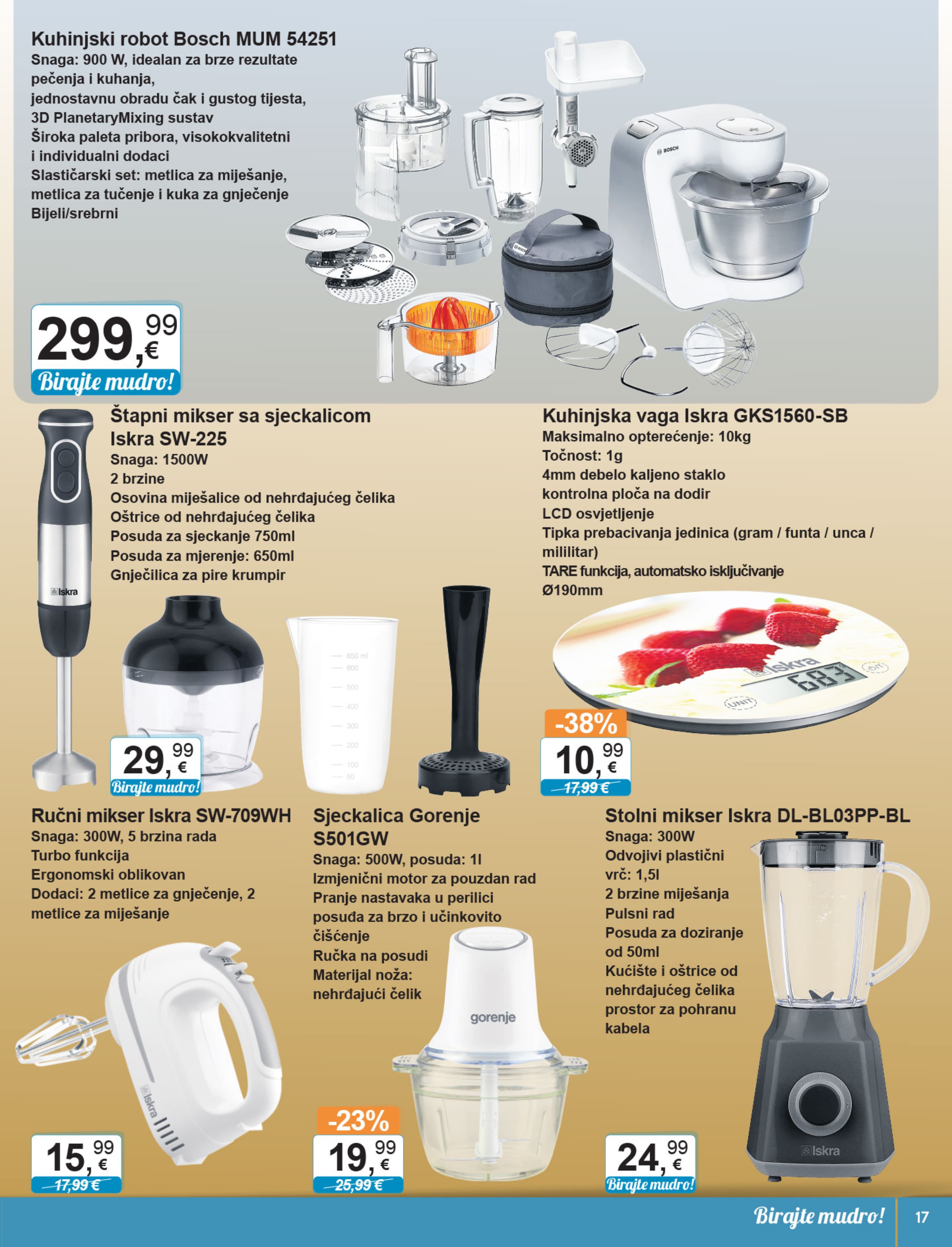 Page from catalog: Tehnika i posuđe