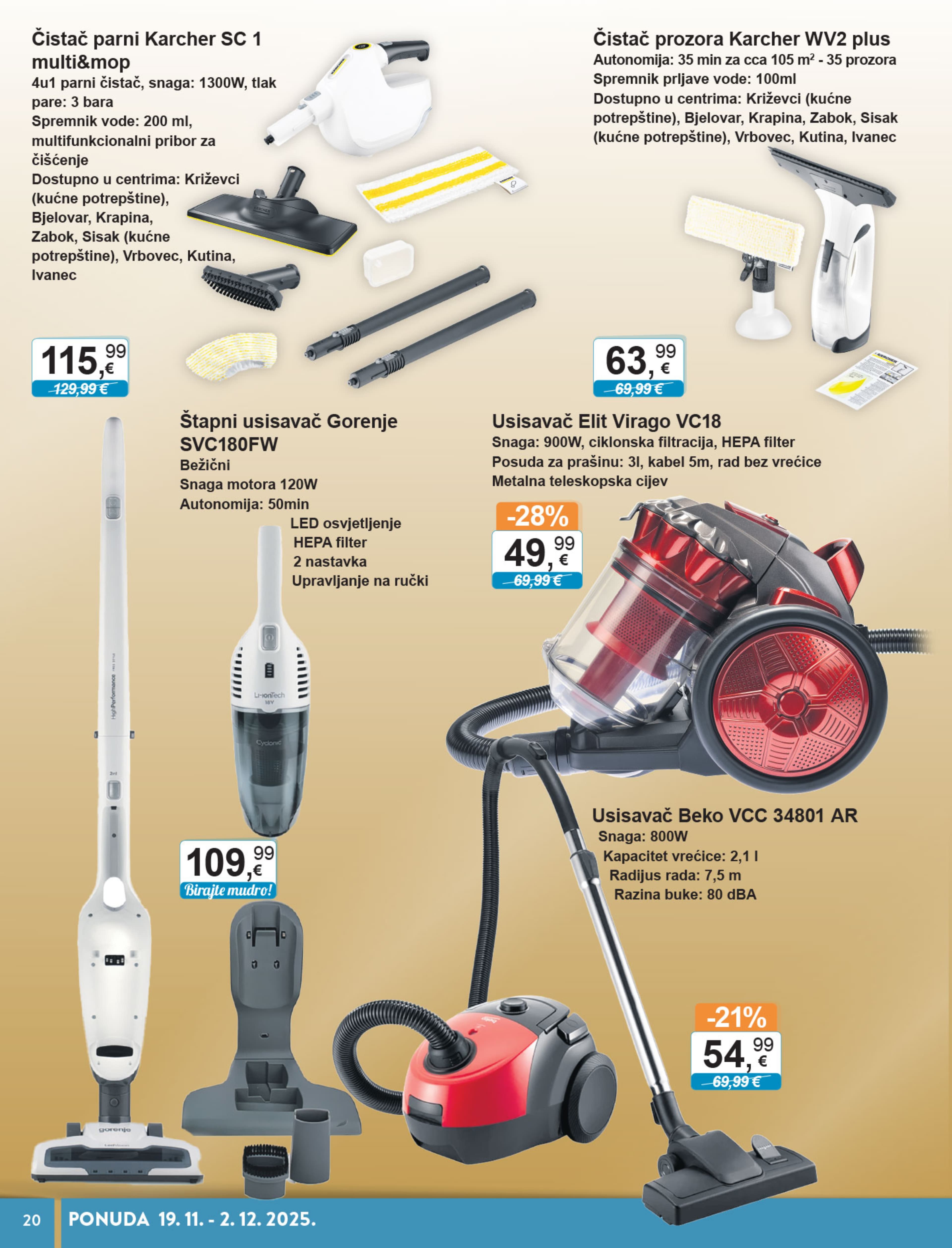 Page from catalog: Tehnika i posuđe