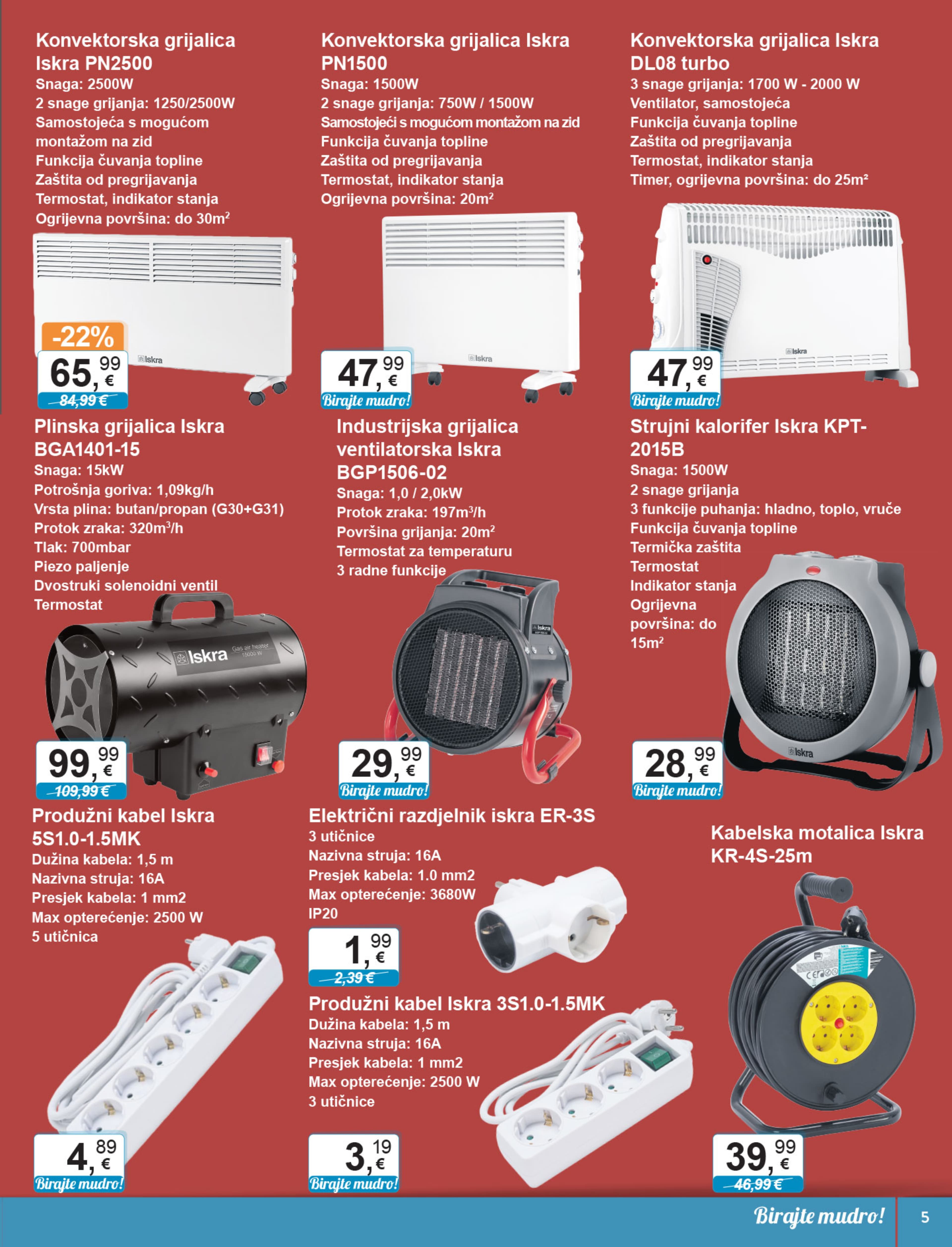 Page from catalog: Tehnika i posuđe