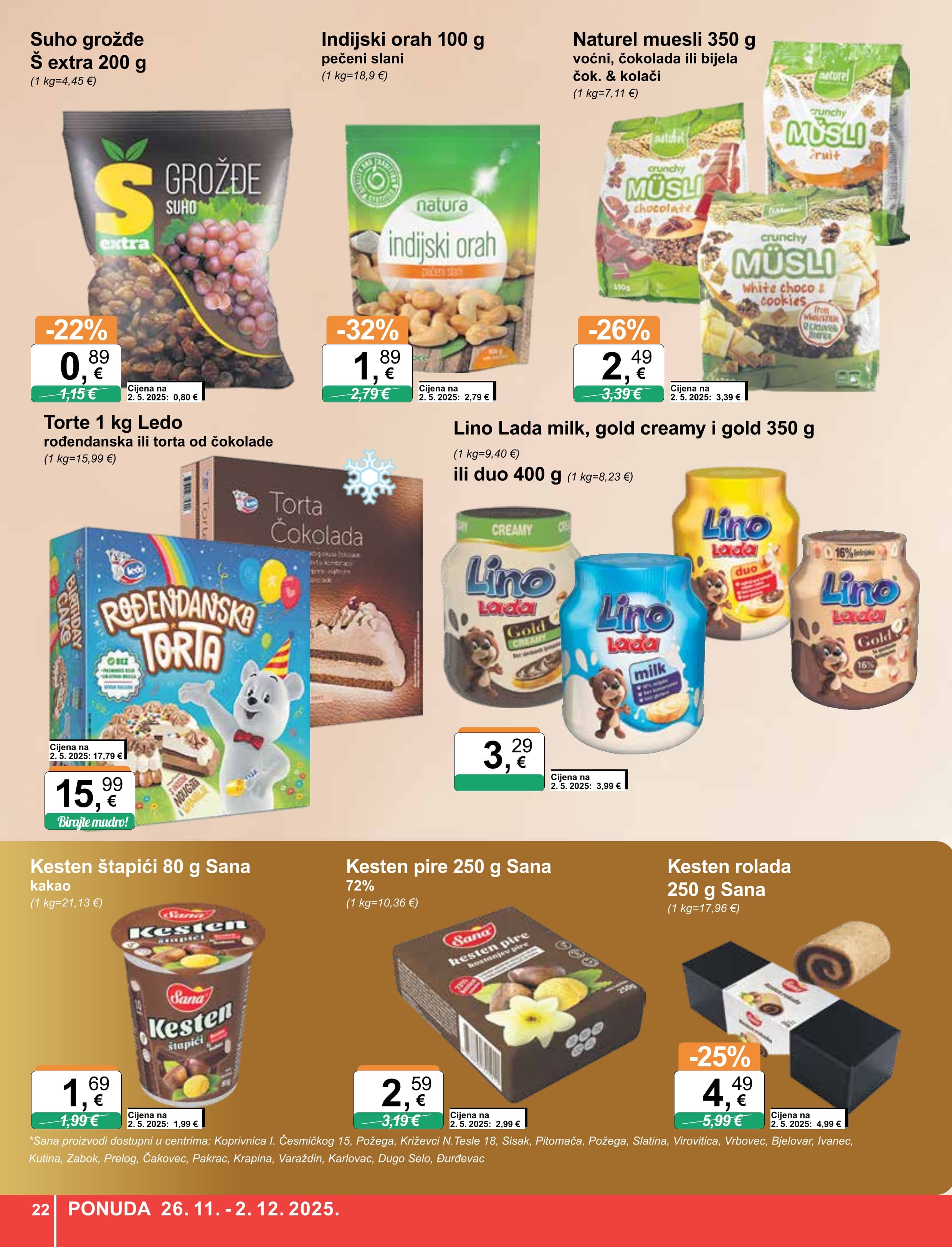 Stranica 22. KTC kataloga - Akcije od 26.11. do 02.12.2025.