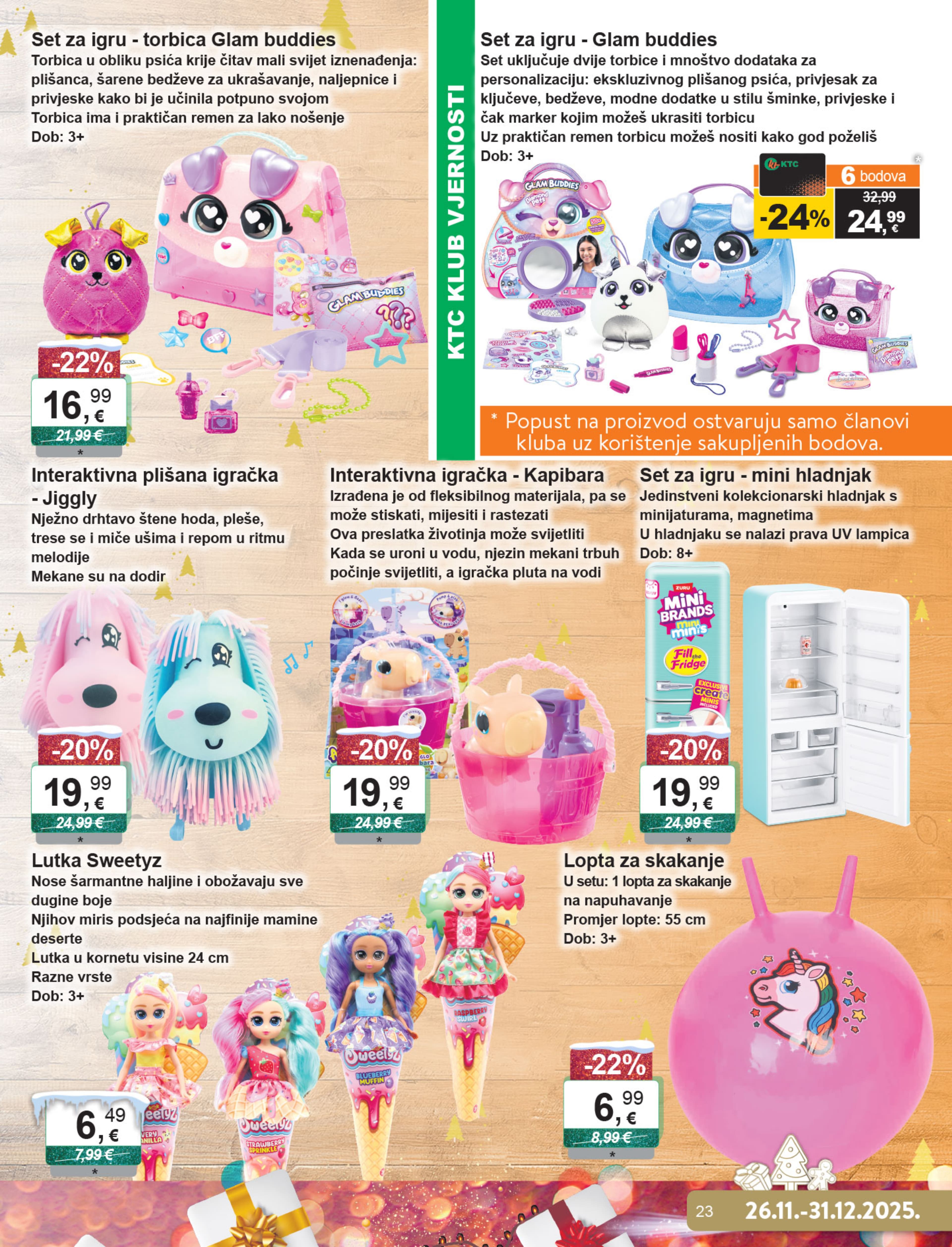 Stranica 23. KTC kataloga - Akcije od 26.11. do 31.12.2025.