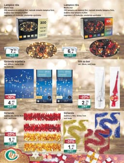 Božićne dekoracije i tekstil