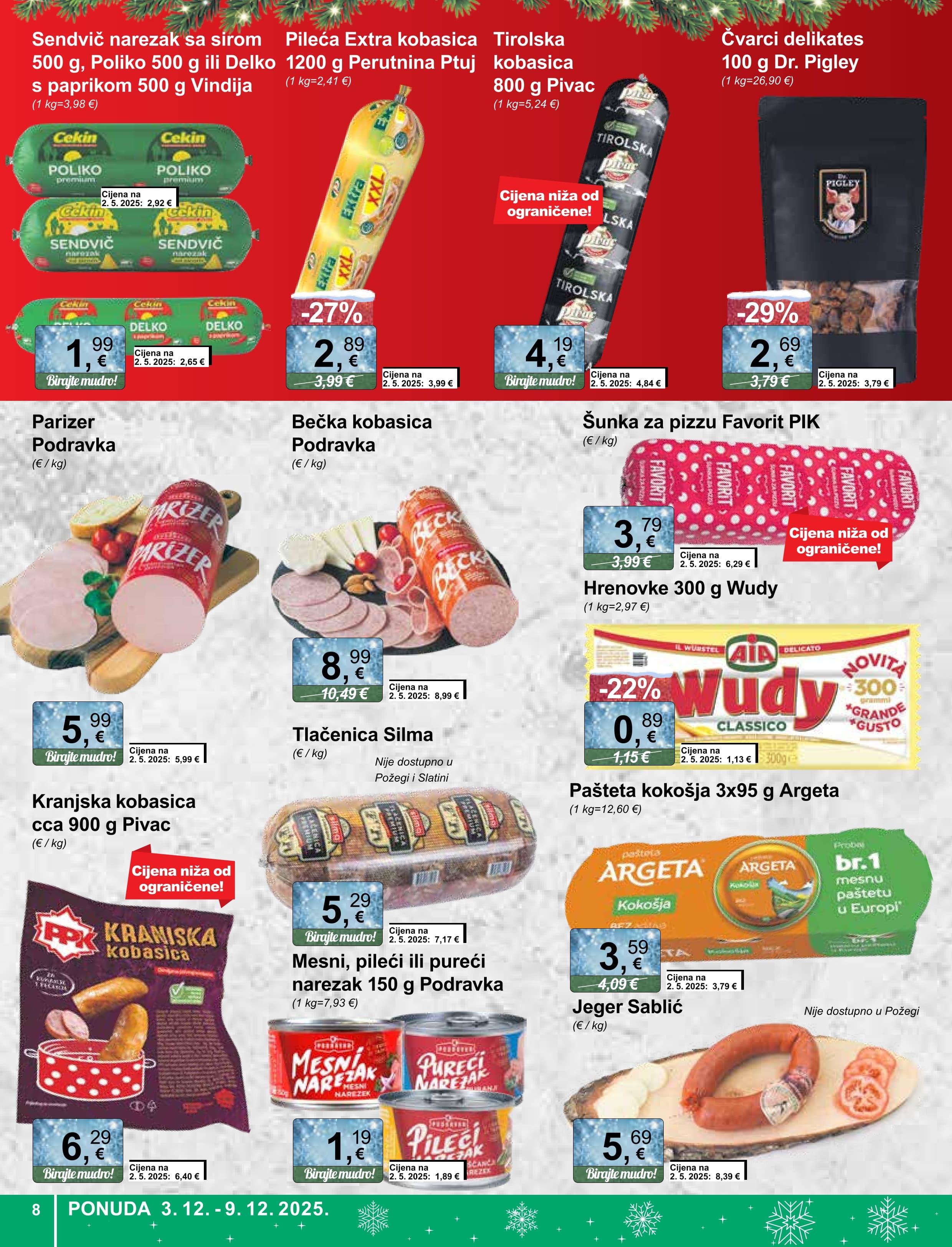 Stranica 8. KTC kataloga - Akcije od 03.12. do 09.12.2025.