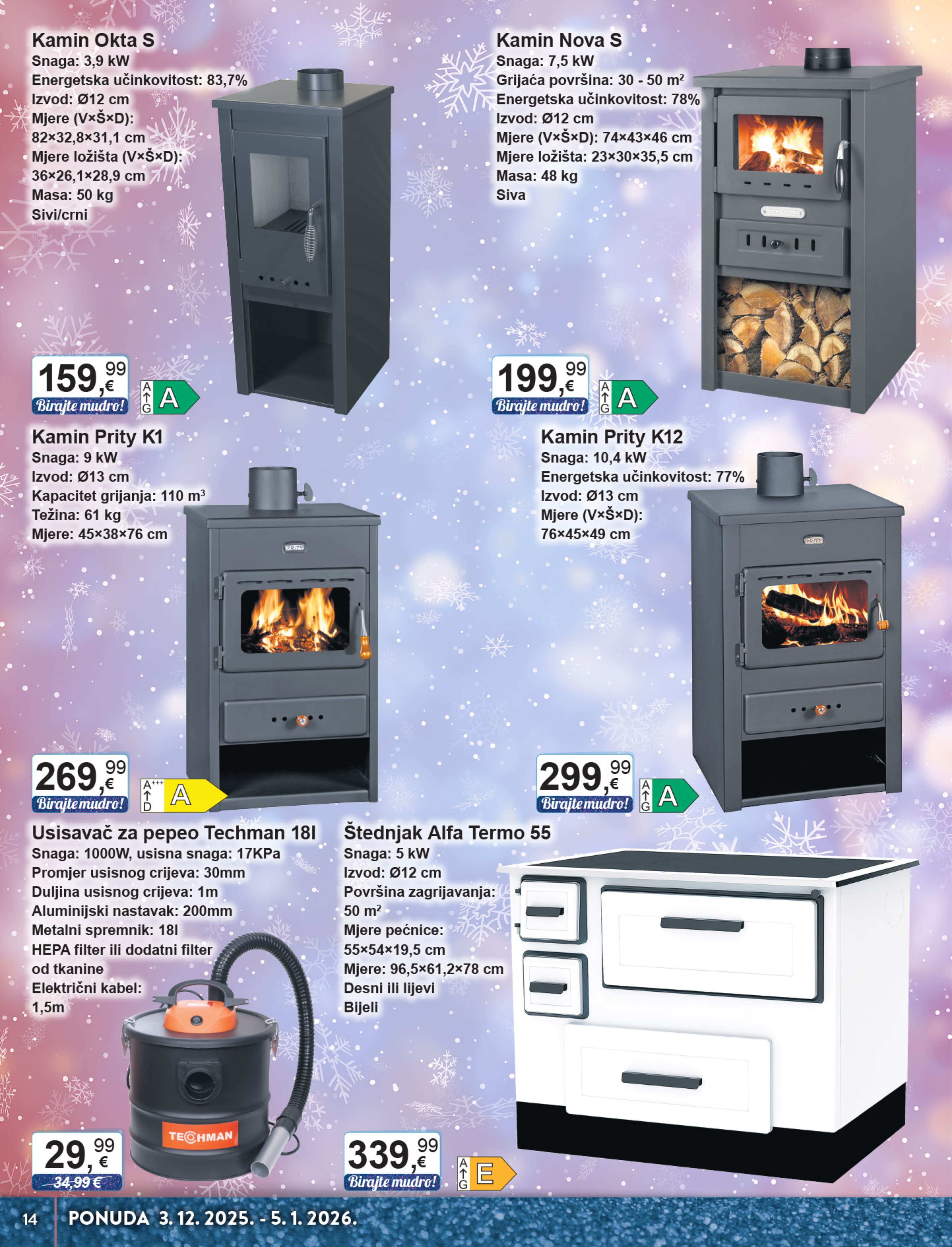 Page from catalog: Tehnika i posuđe