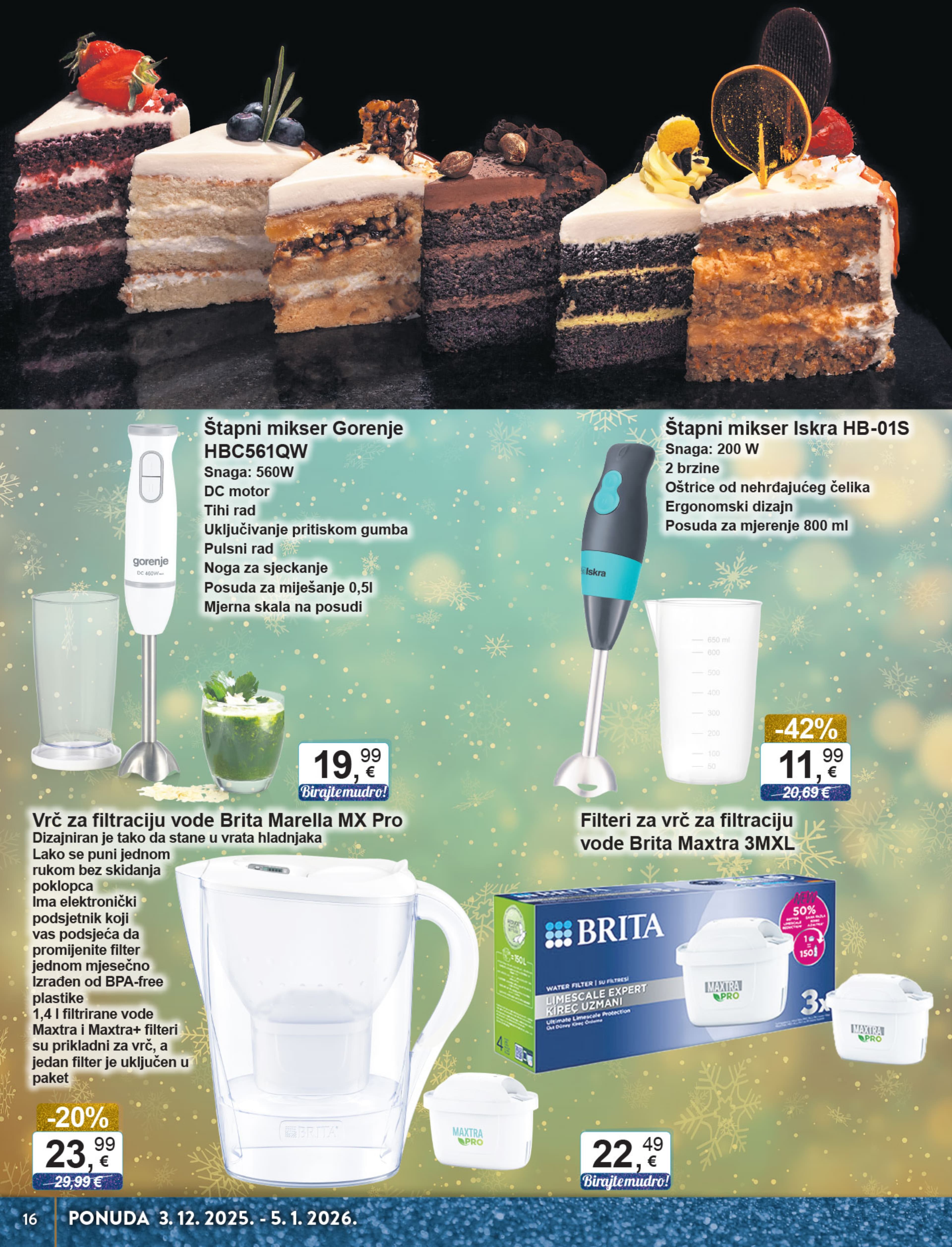 Page from catalog: Tehnika i posuđe