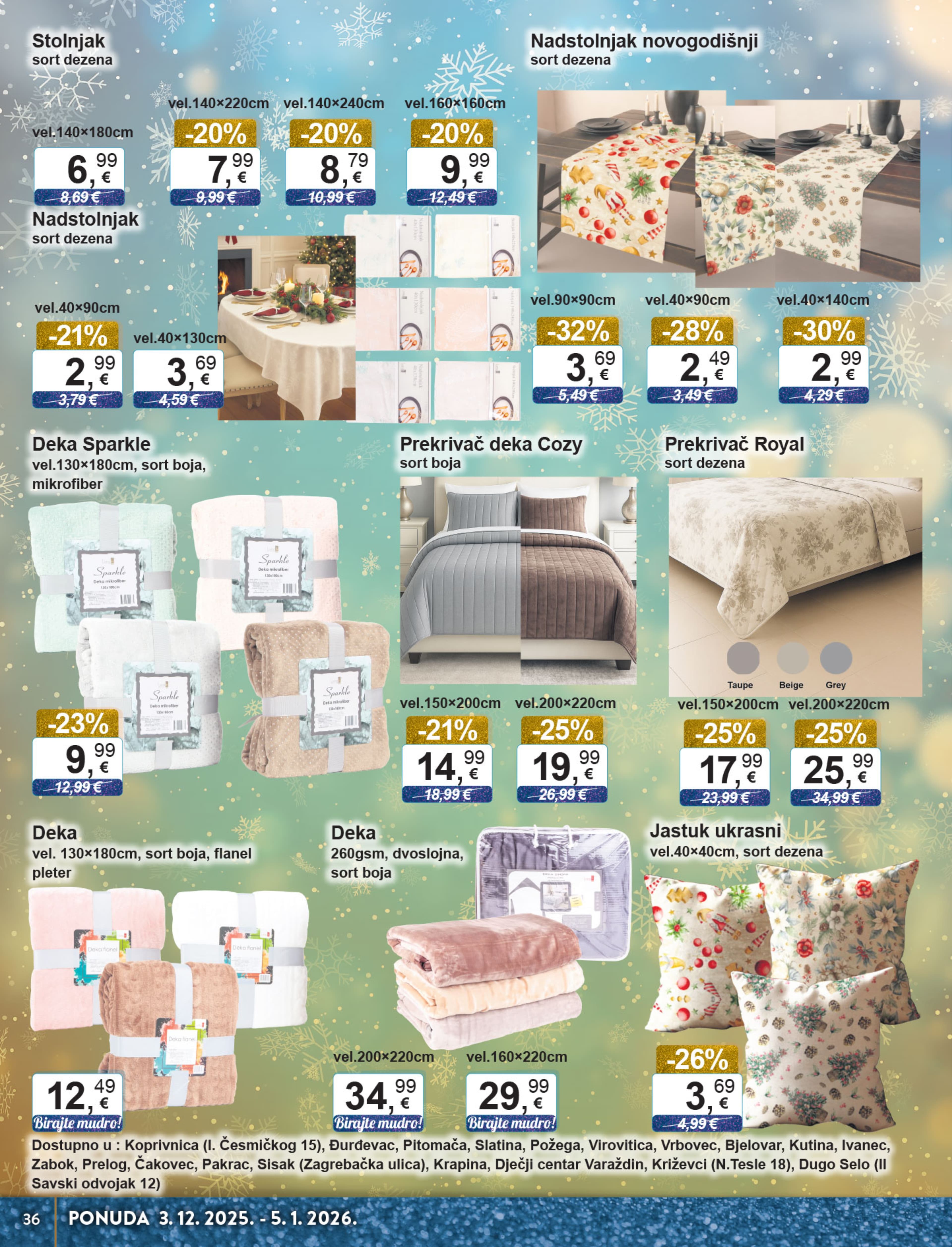 Page from catalog: Tehnika i posuđe