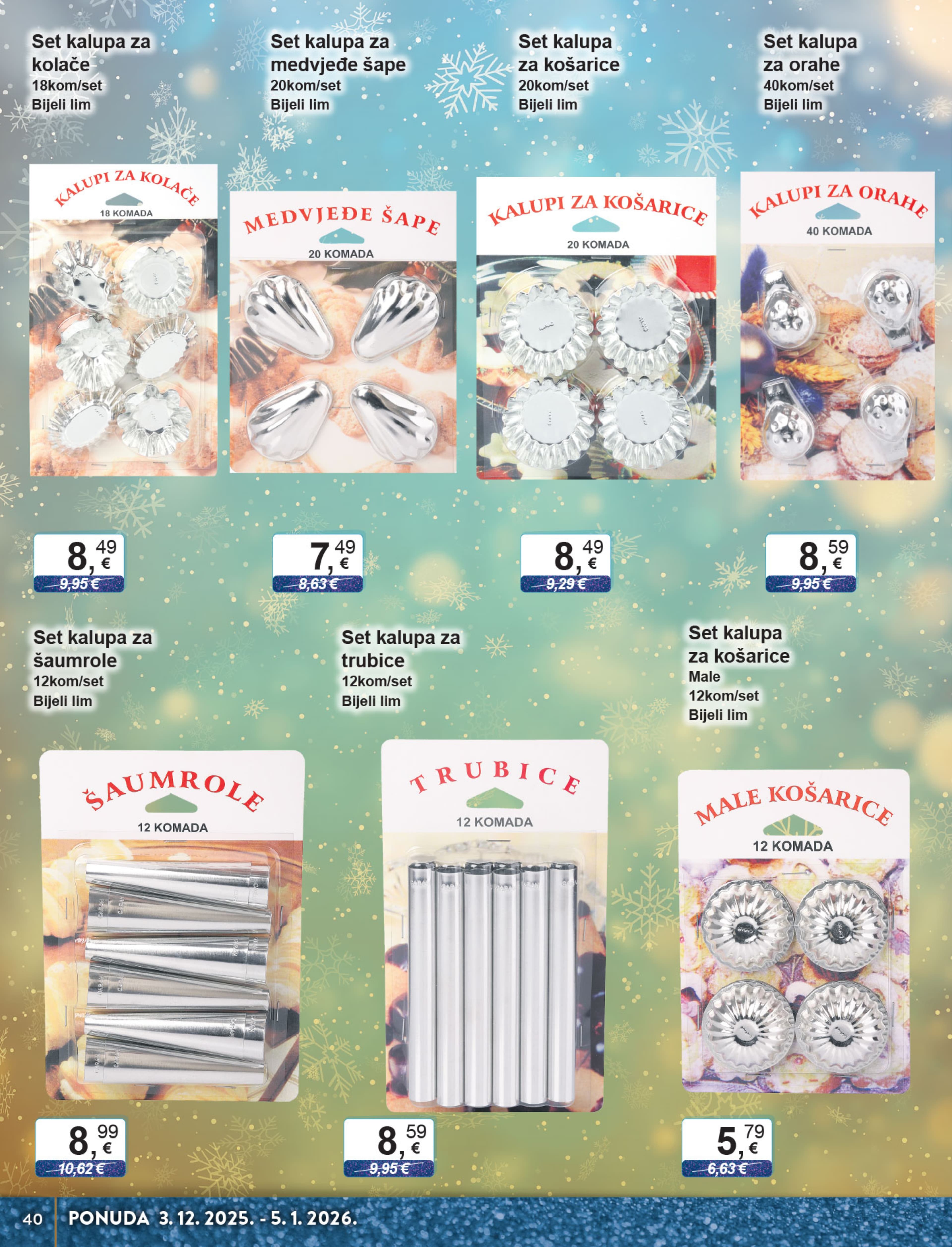 Page from catalog: Tehnika i posuđe