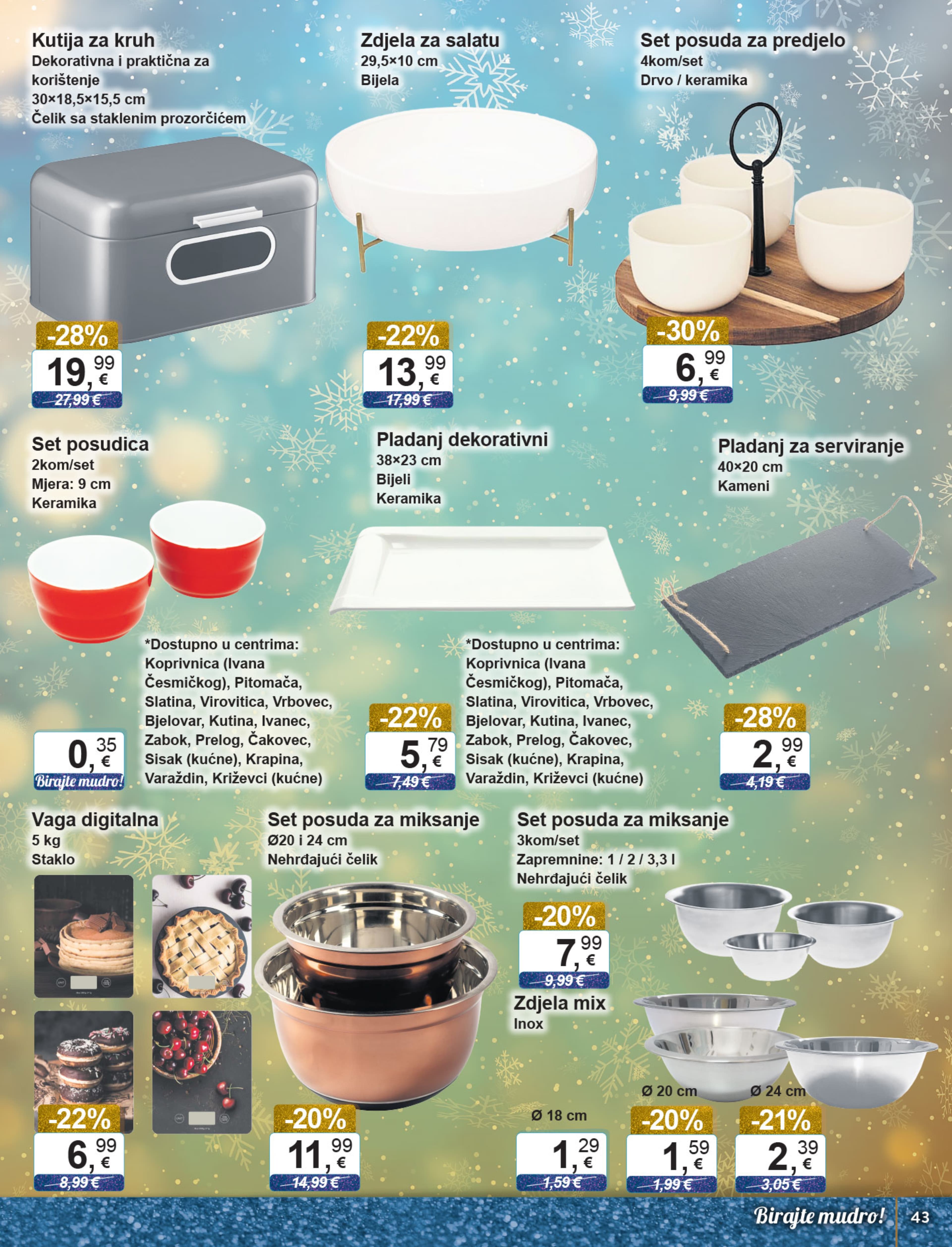 Page from catalog: Tehnika i posuđe