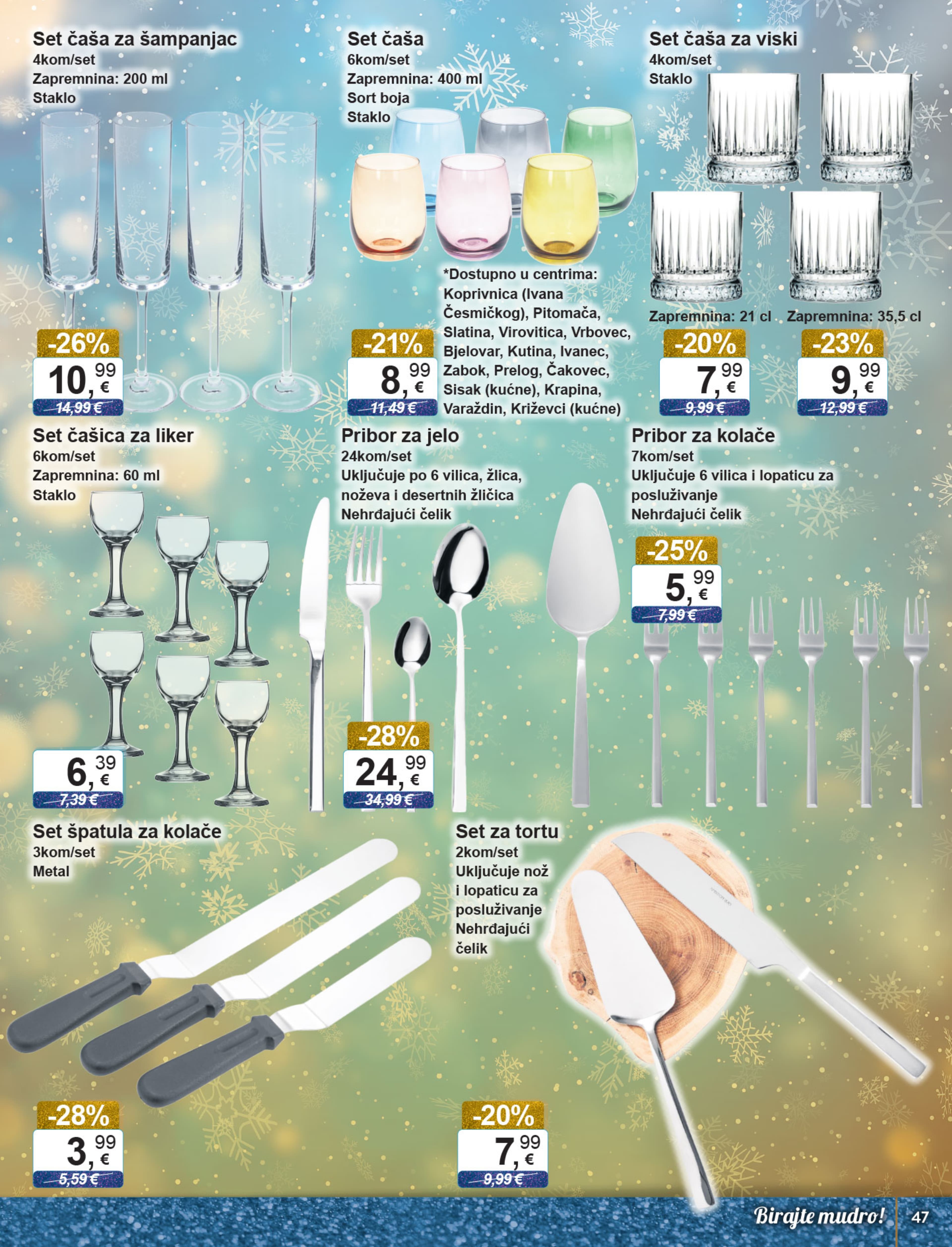 Page from catalog: Tehnika i posuđe