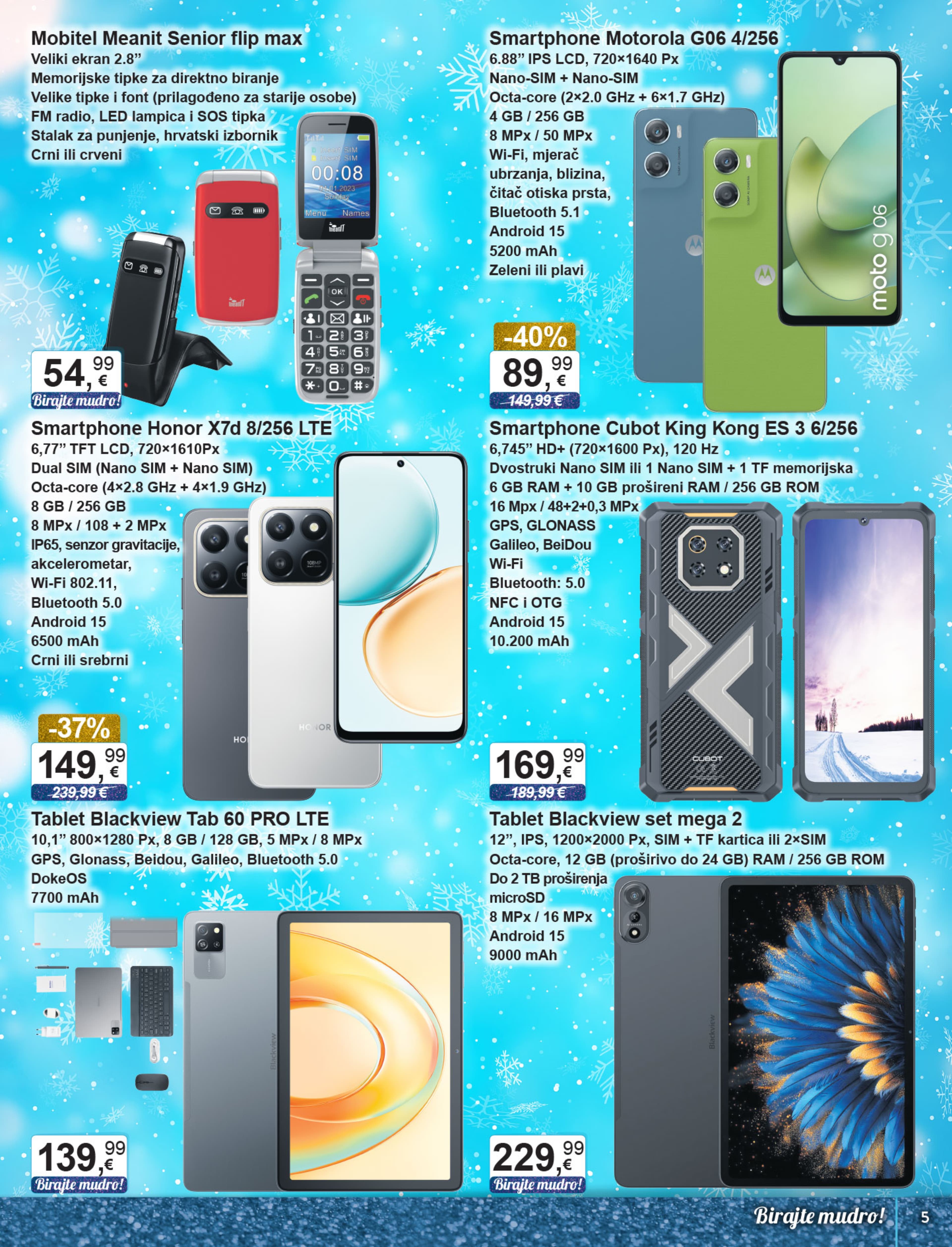 Page from catalog: Tehnika i posuđe