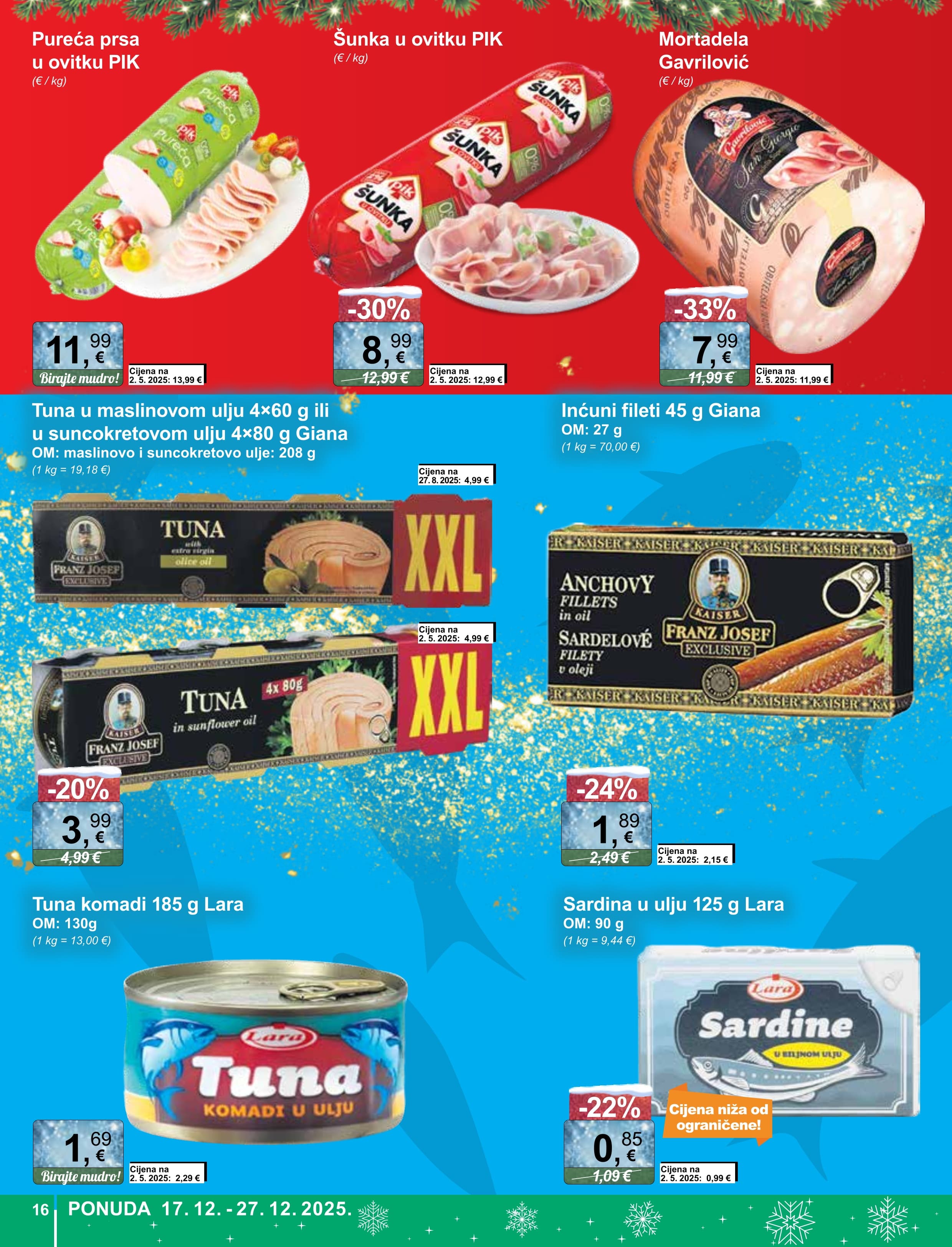 Page from catalog: Široka potrošnja