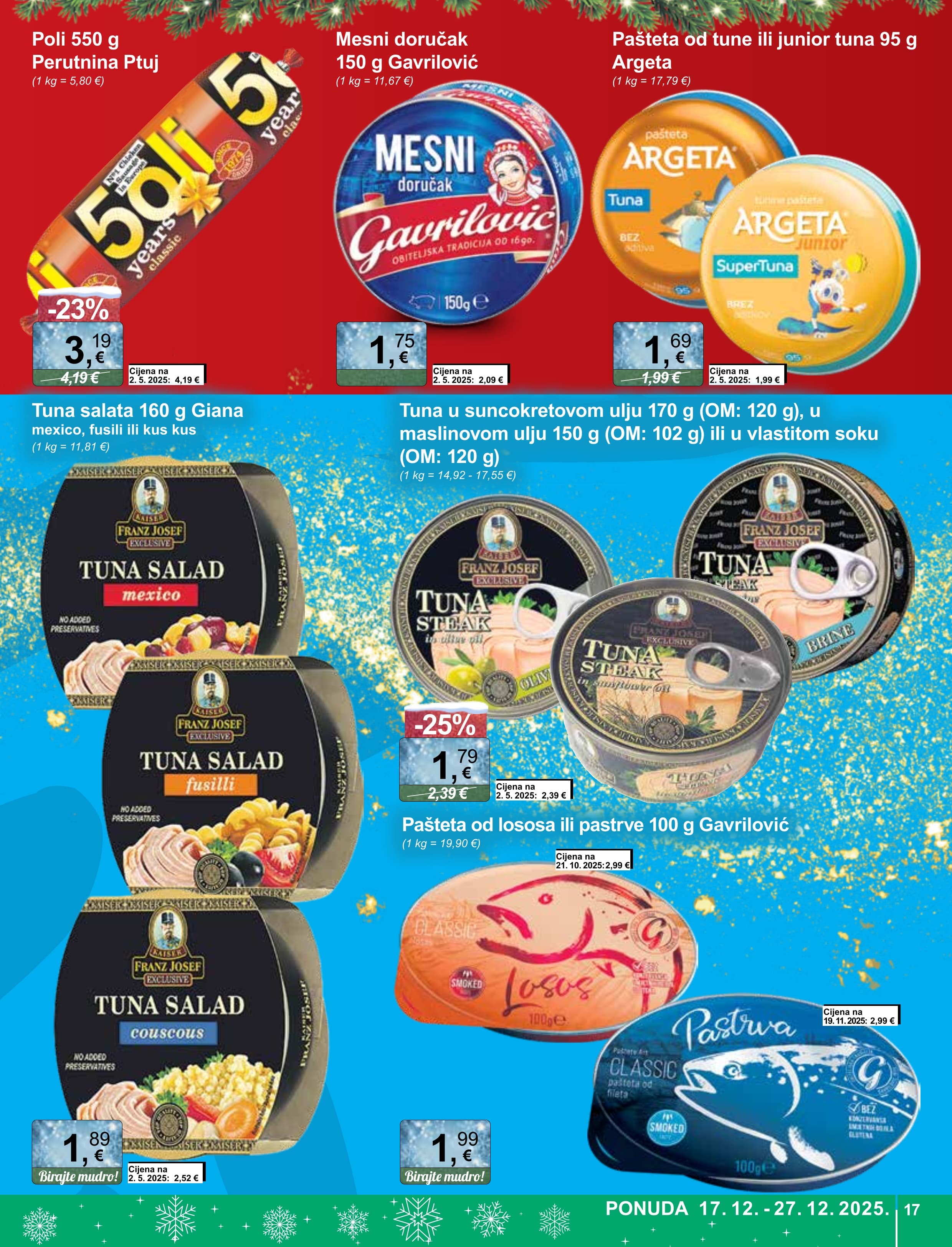 Page from catalog: Široka potrošnja