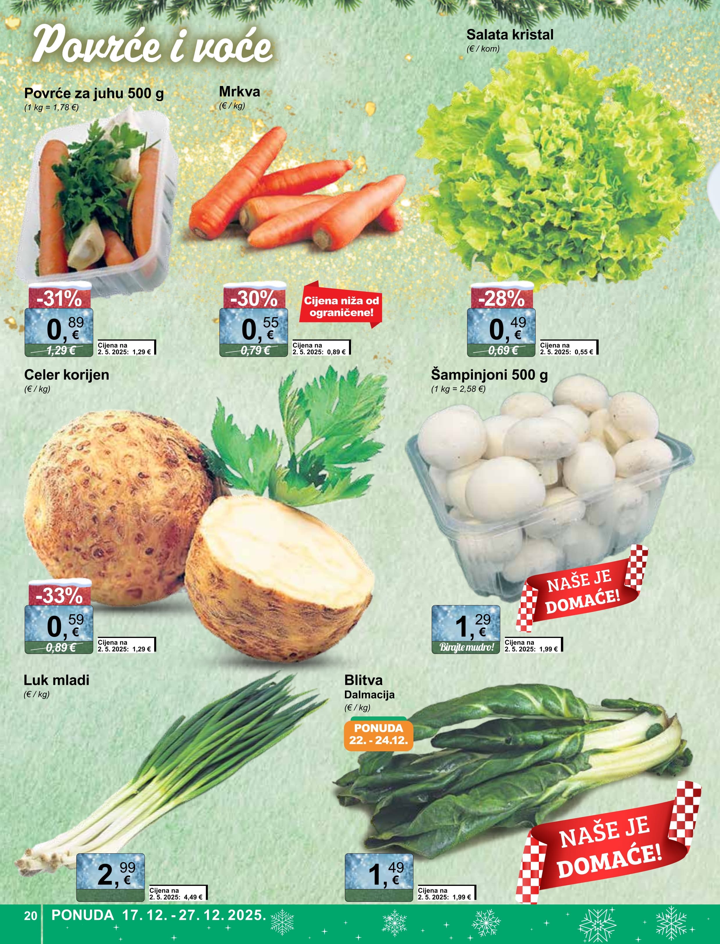 Page from catalog: Široka potrošnja