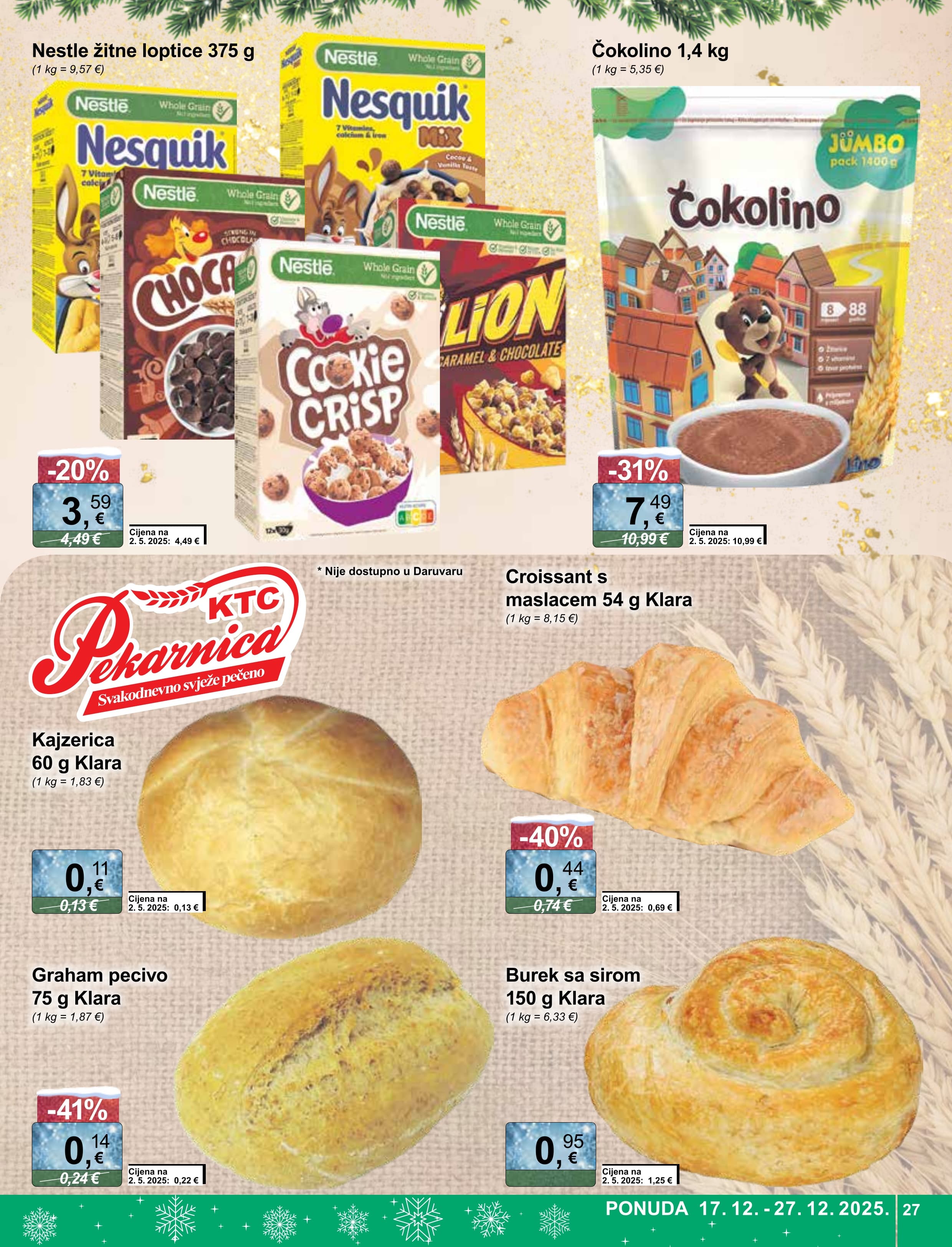 Page from catalog: Široka potrošnja