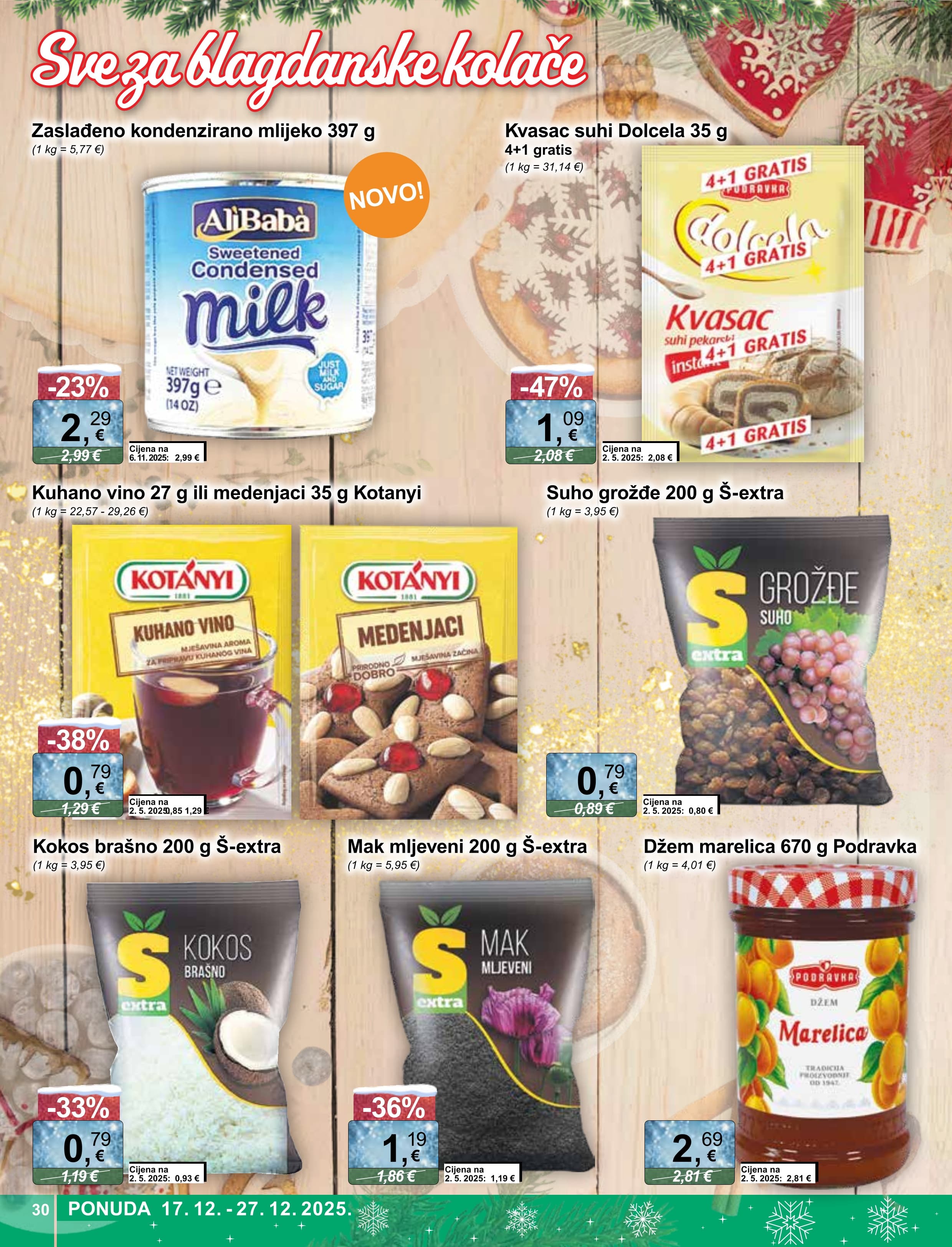 Page from catalog: Široka potrošnja