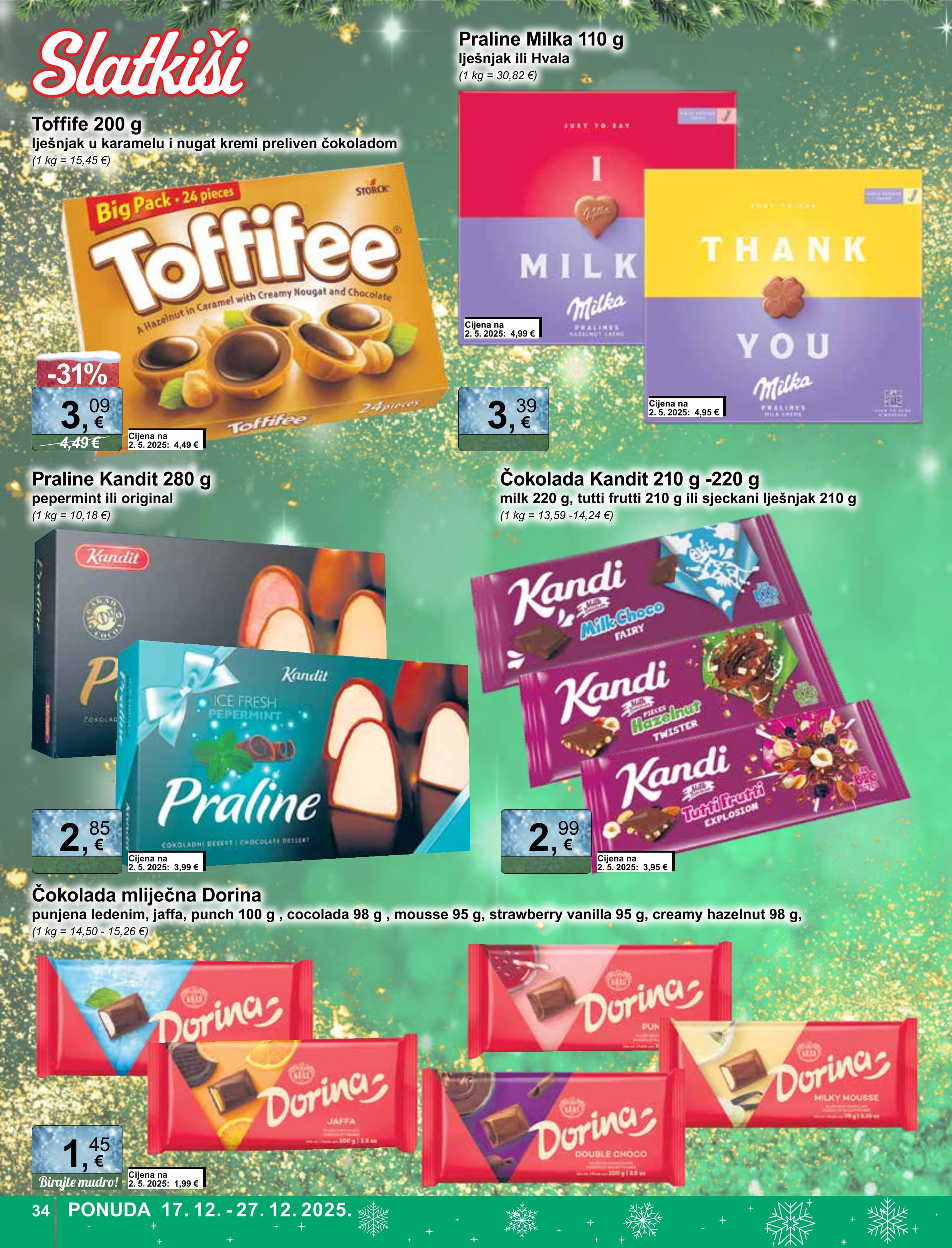 Page from catalog: Široka potrošnja