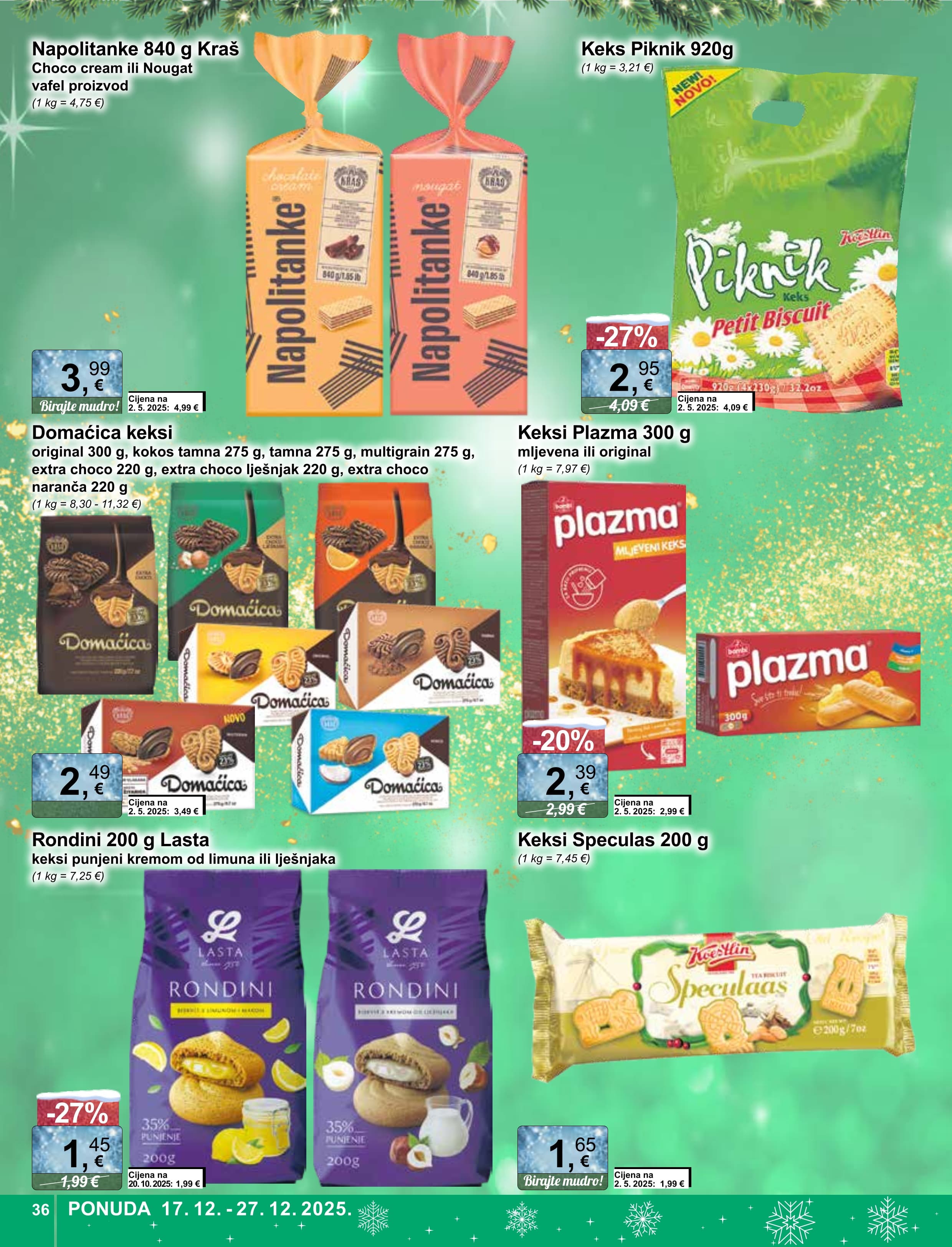 Page from catalog: Široka potrošnja