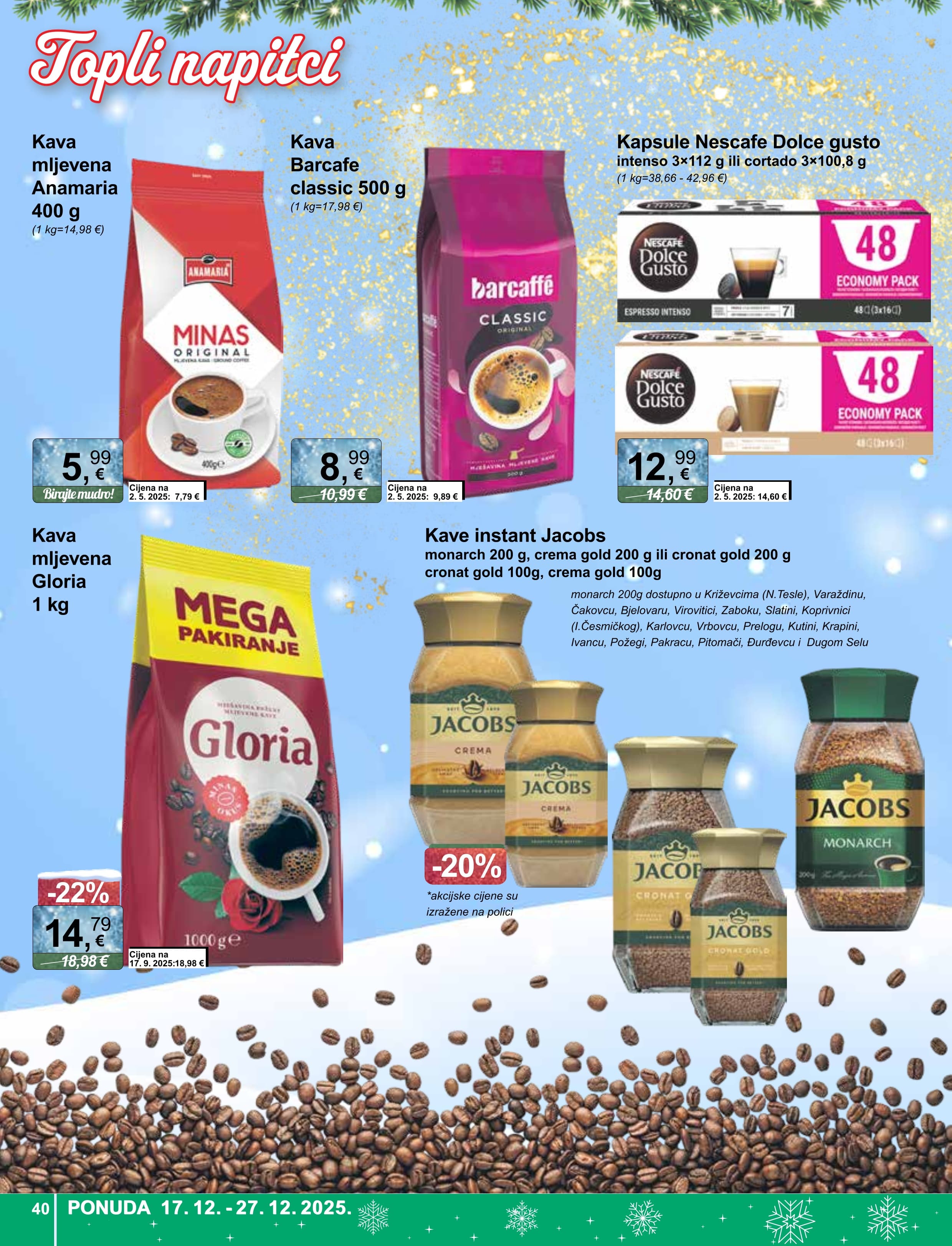 Page from catalog: Široka potrošnja