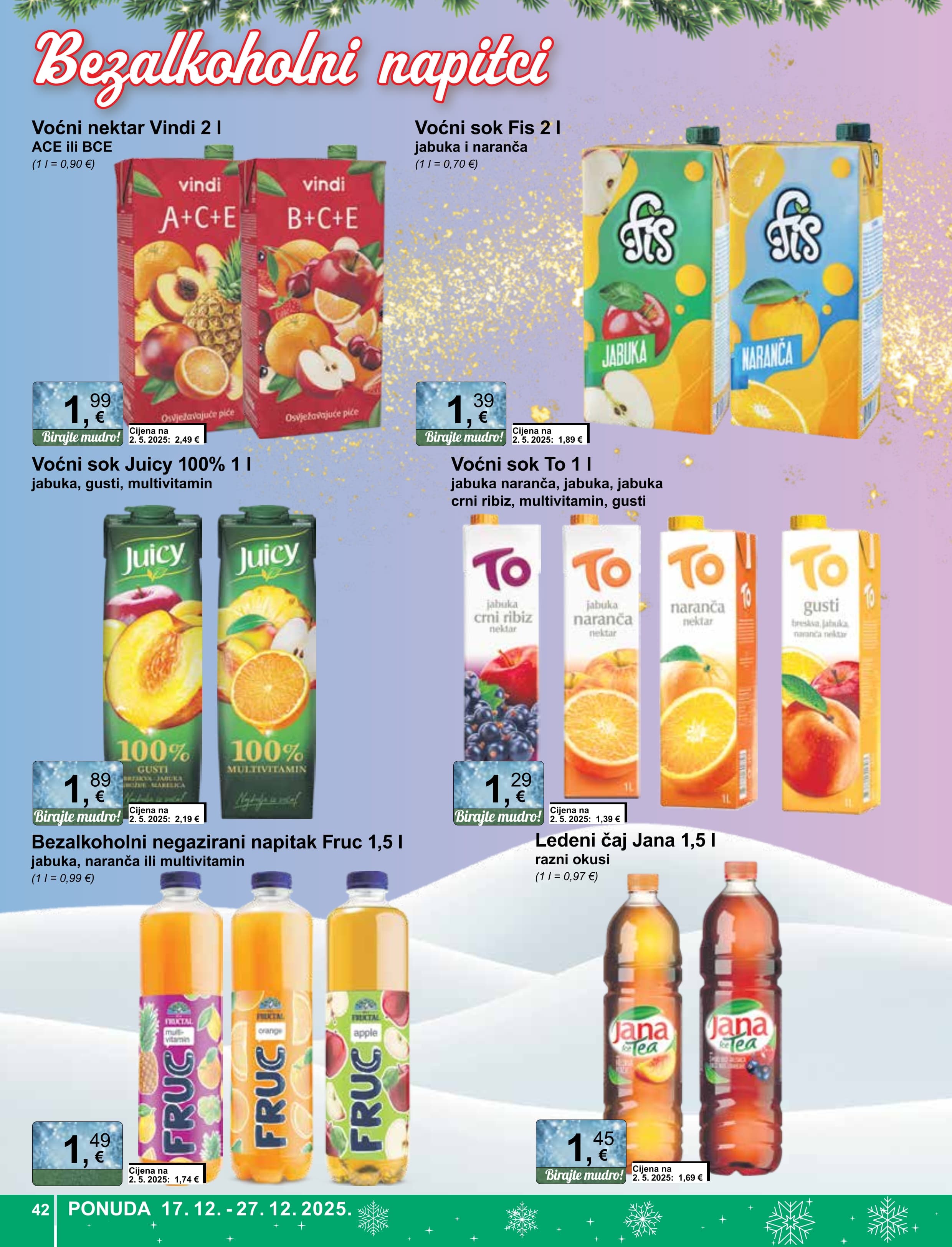 Page from catalog: Široka potrošnja