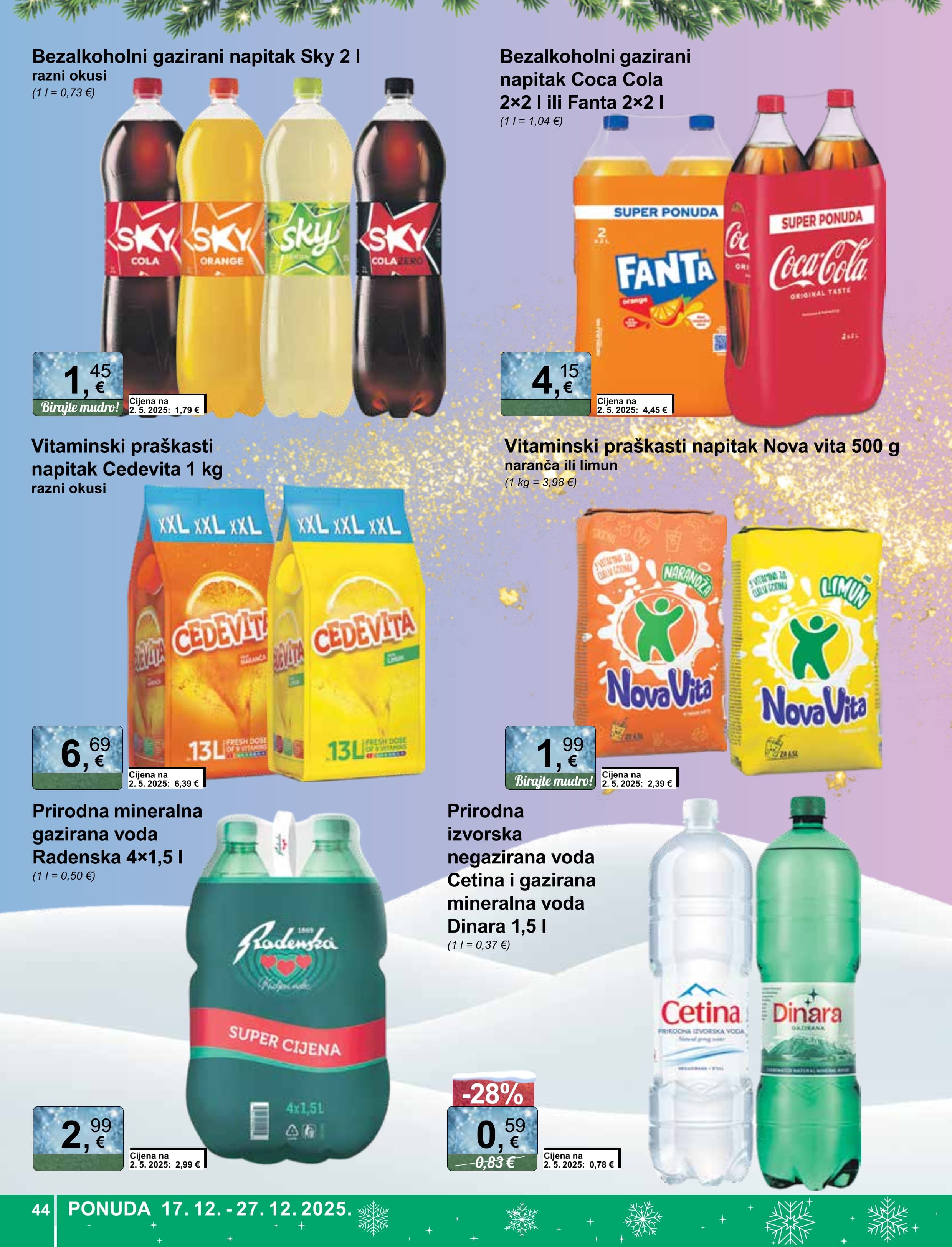 Page from catalog: Široka potrošnja